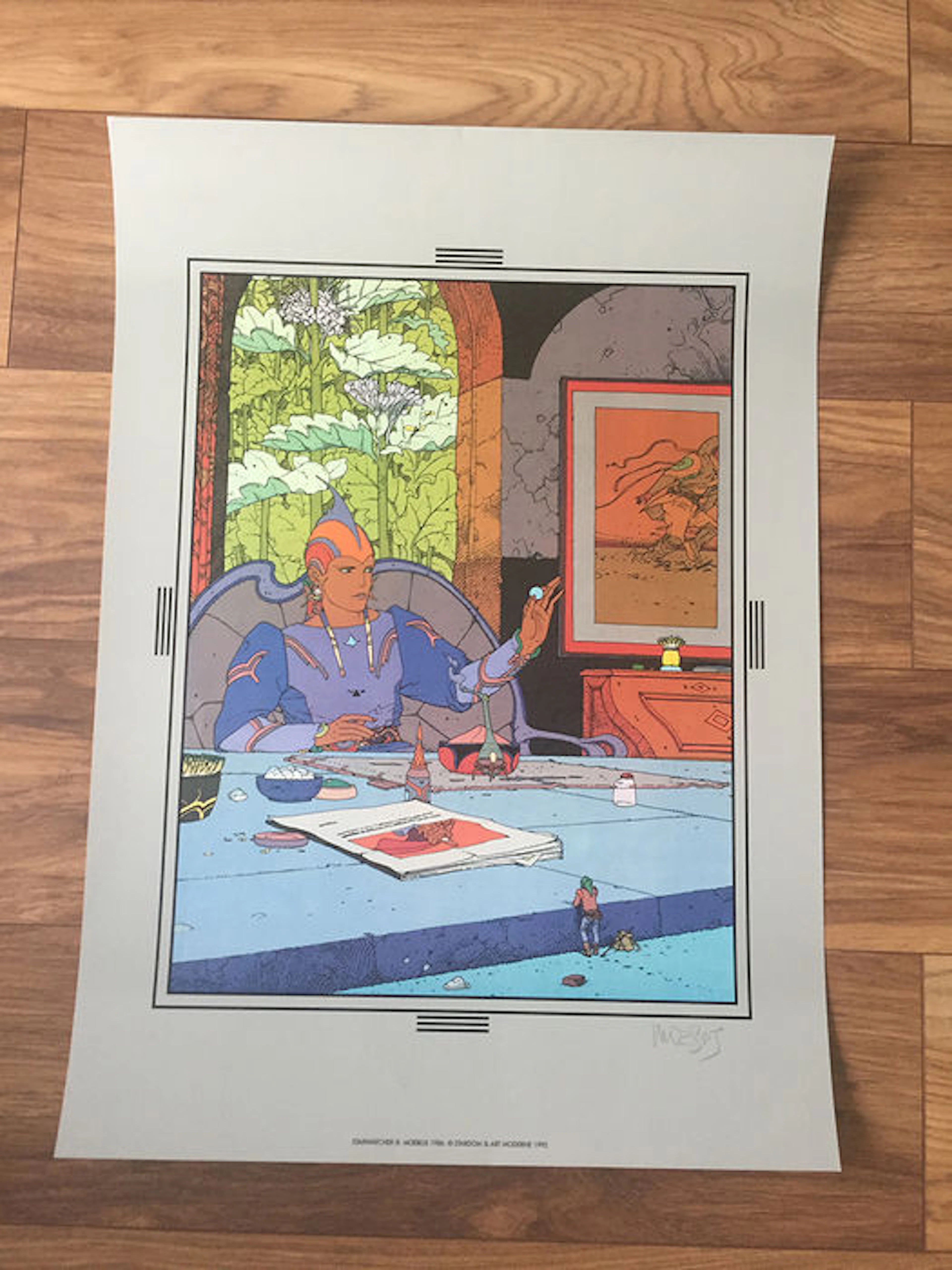Moebius - Poster Stardom & Art Moderne - Starwatcher III - (1992)