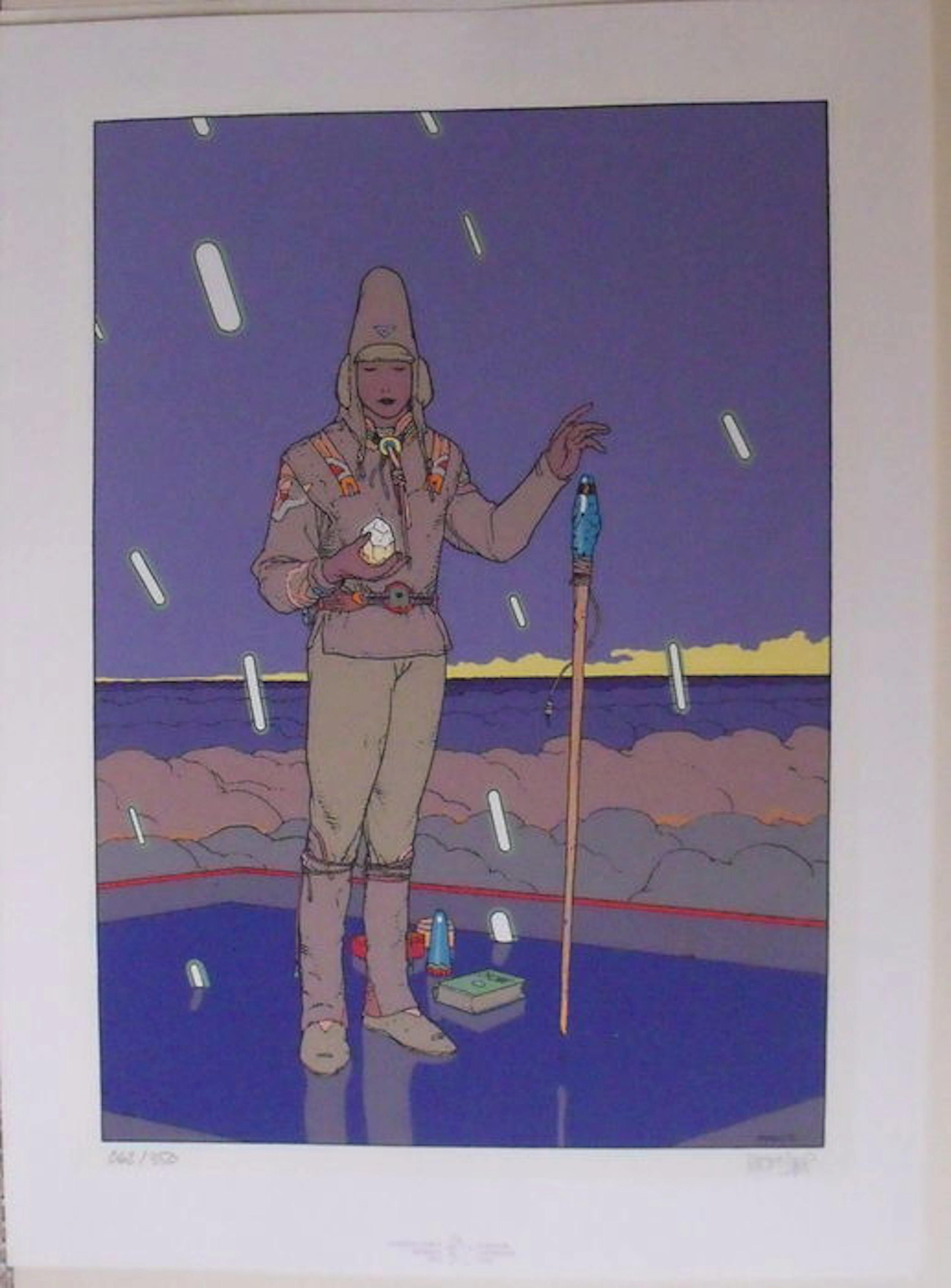 Moebius - Siebdruck Stardom - Starwatcher V - (1992)