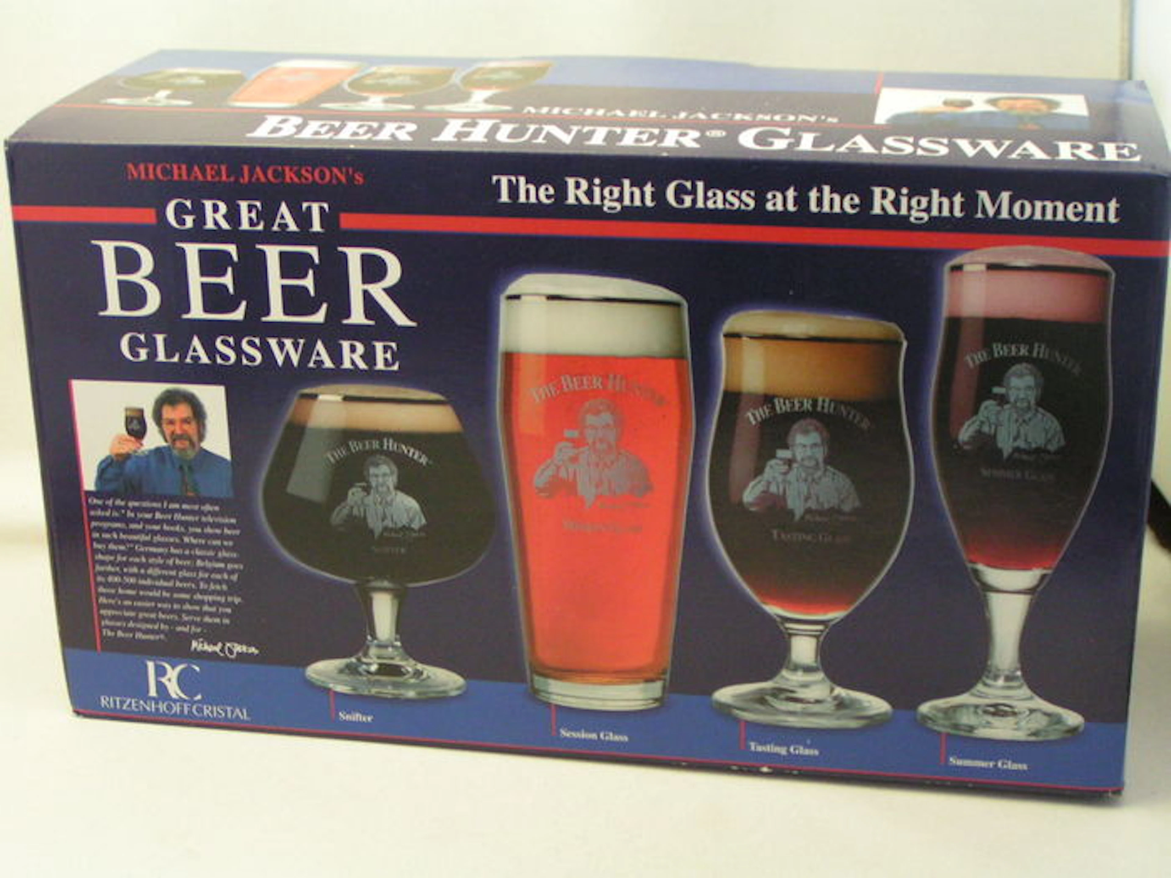 Ritzenhoff Cristal - Great Beer Glassware (Michaels Jackson's)