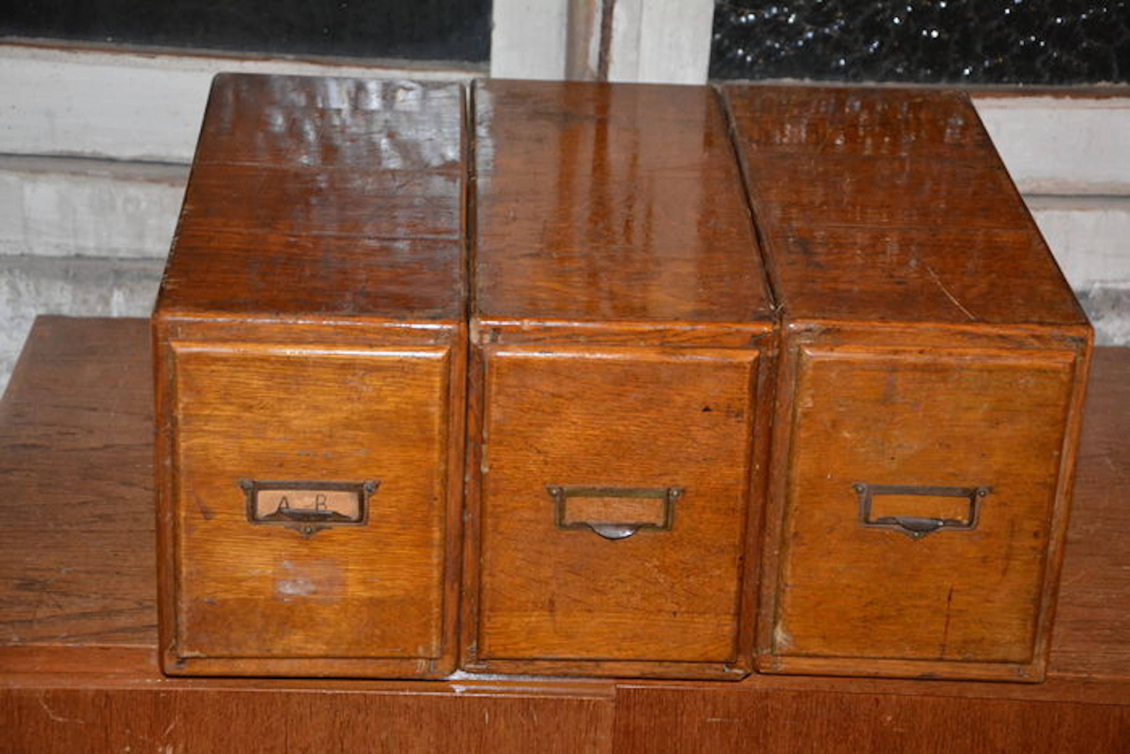 Decorative quality Frankrijk drawers - approx. 1930 -1940 - 3 pieces