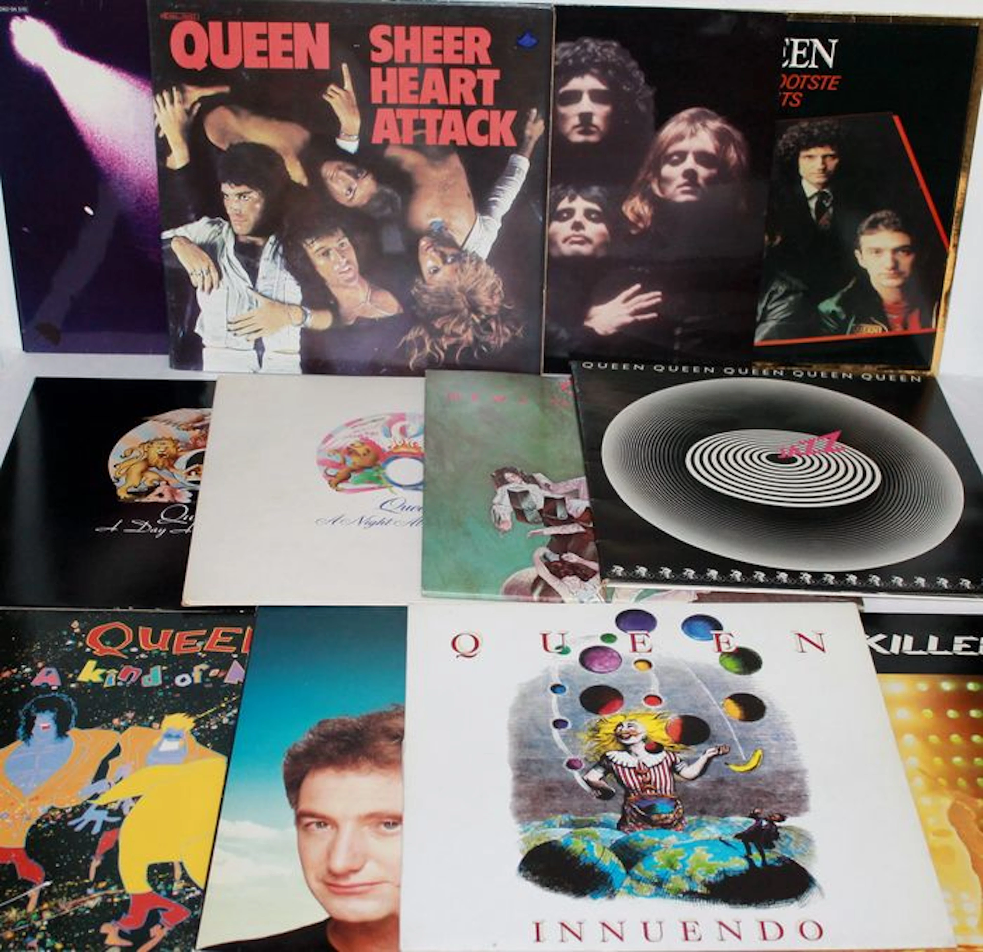 Queen - Twelve Official Vinyl Releases