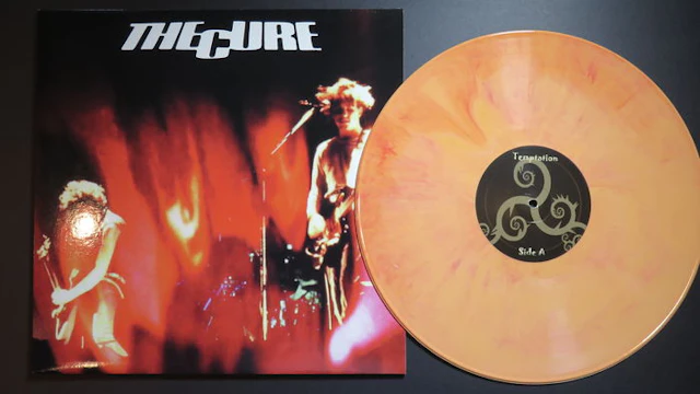 The Cure / Cocteau Twins / Virgin Prunes / Current 93 - Great batch of 4 new wave/goth LP's, including 3 limited editions of which 2 on coloured vinyl
