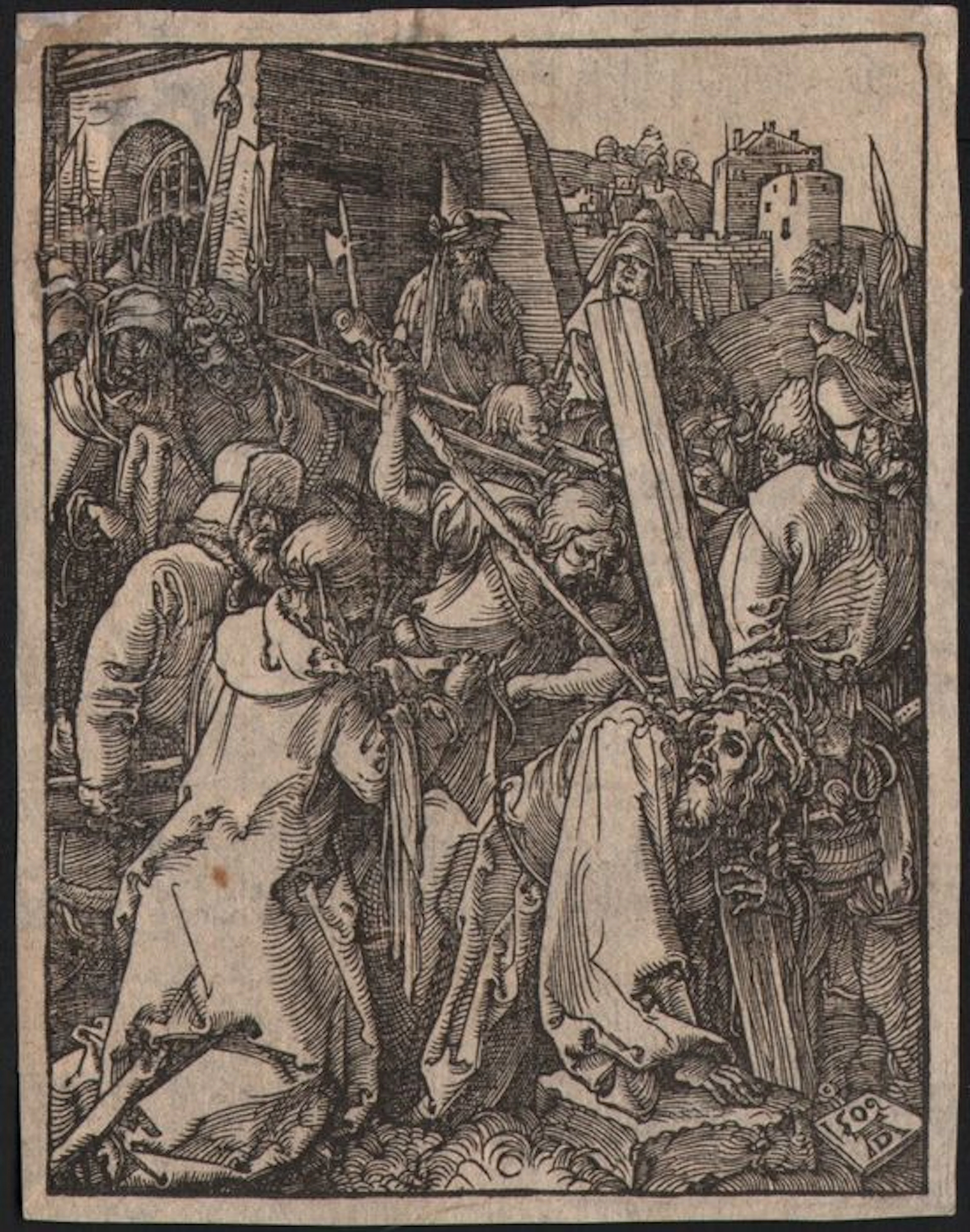 Albrecht Dürer ( 1471-1528 ) - Christ bearing the cross - 1509