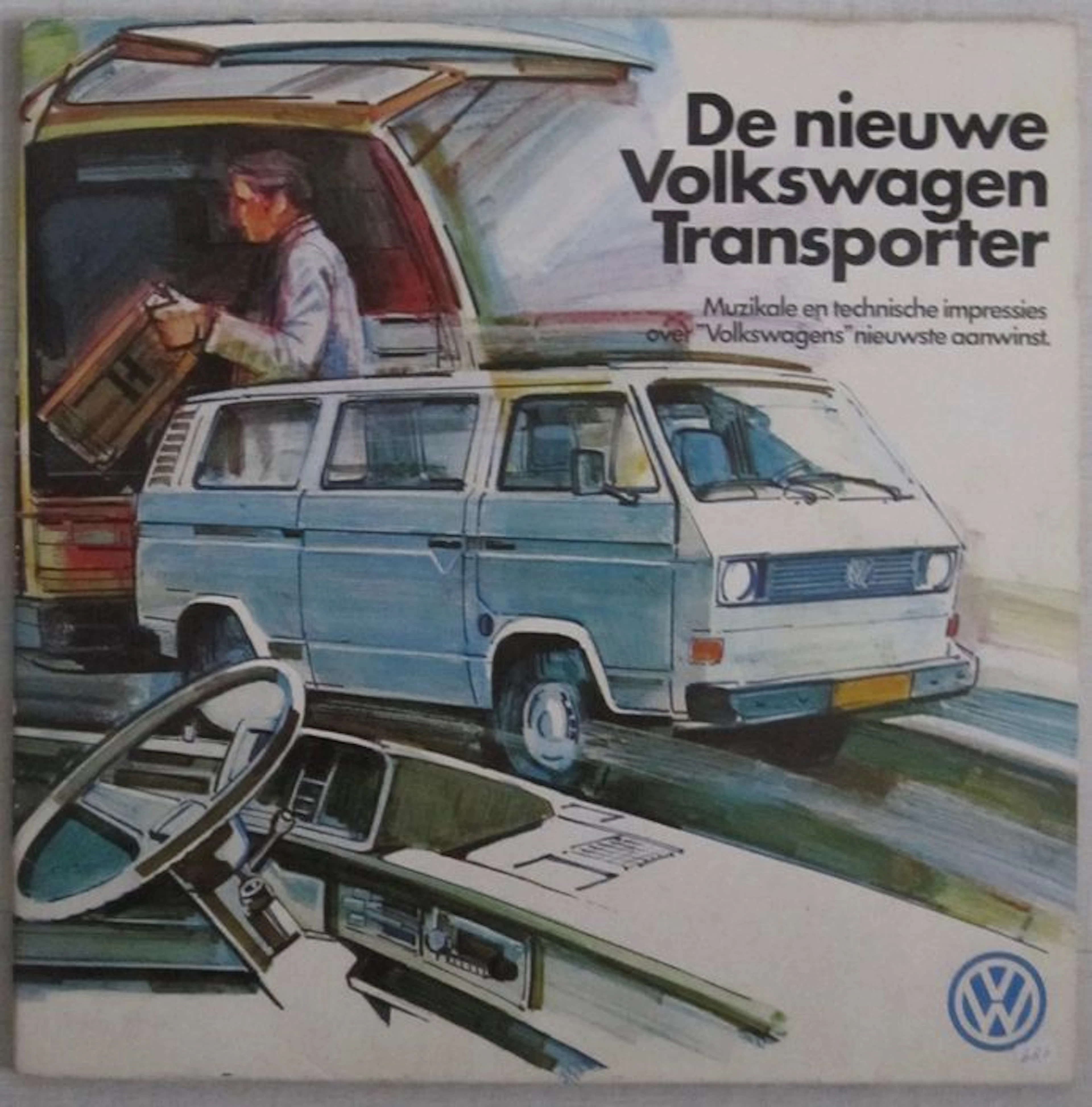 De Nieuwe Volkswagen Transporter T3 - gramophone record released in June 1979.