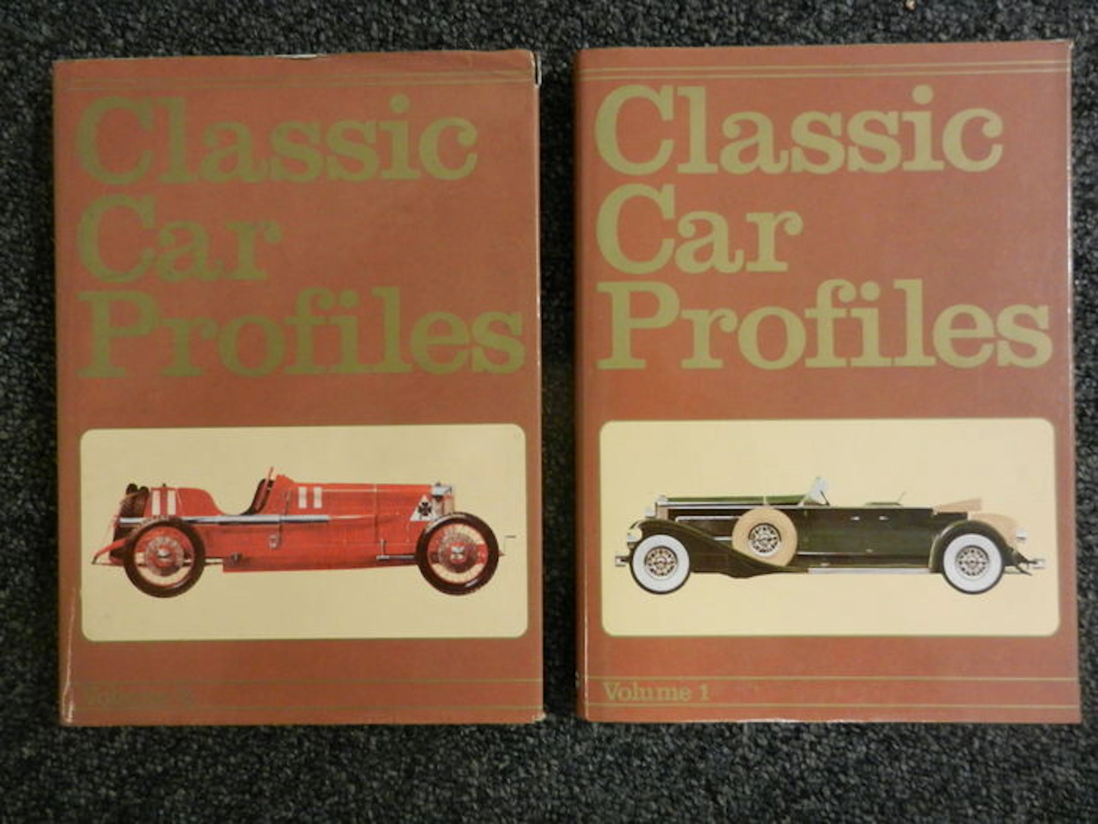 Classic Car Profiles numbers 1 to 24. Bound.