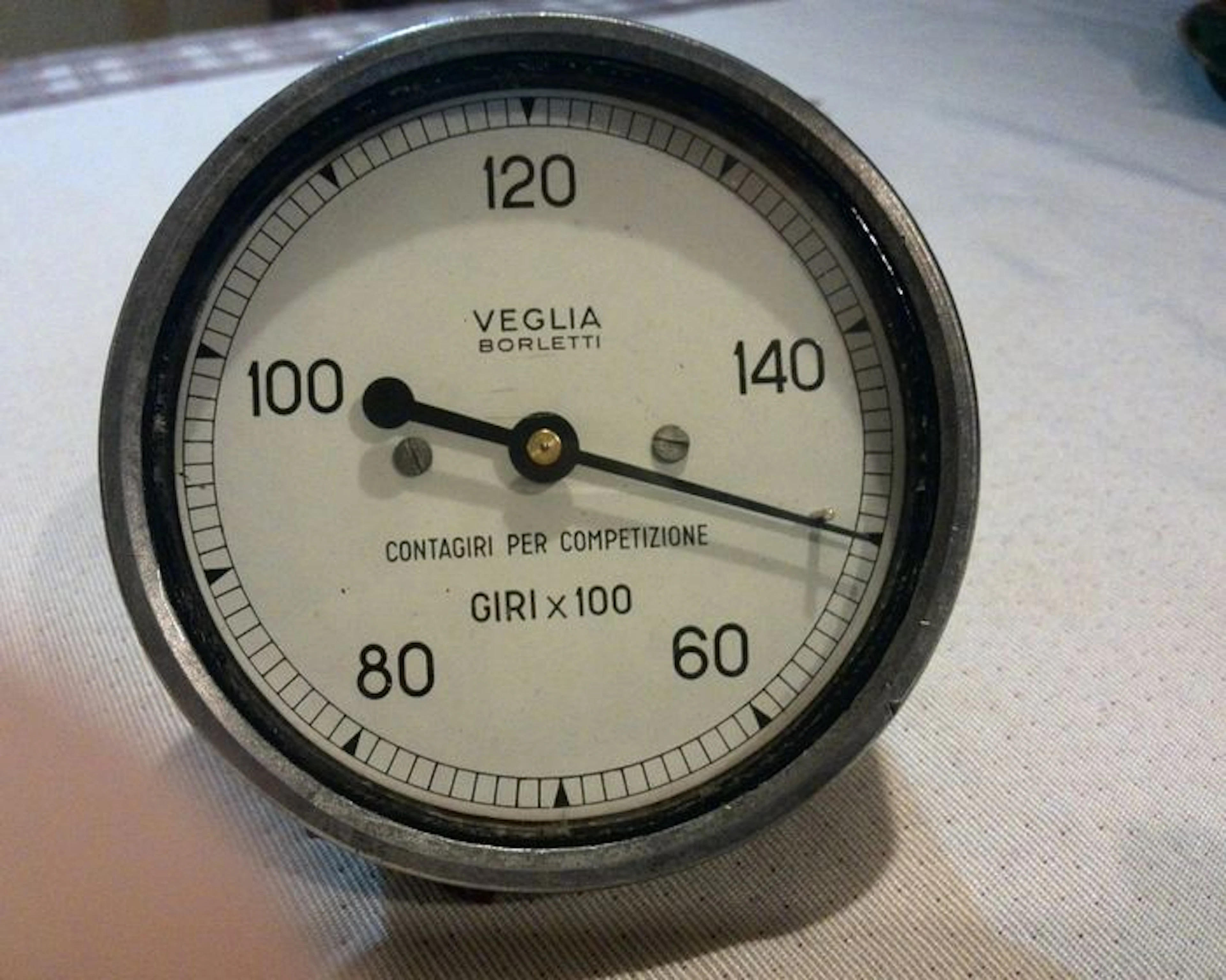 Veglia Borletti - Rev counter for motorcycle competition 20th century - 8.5 cm