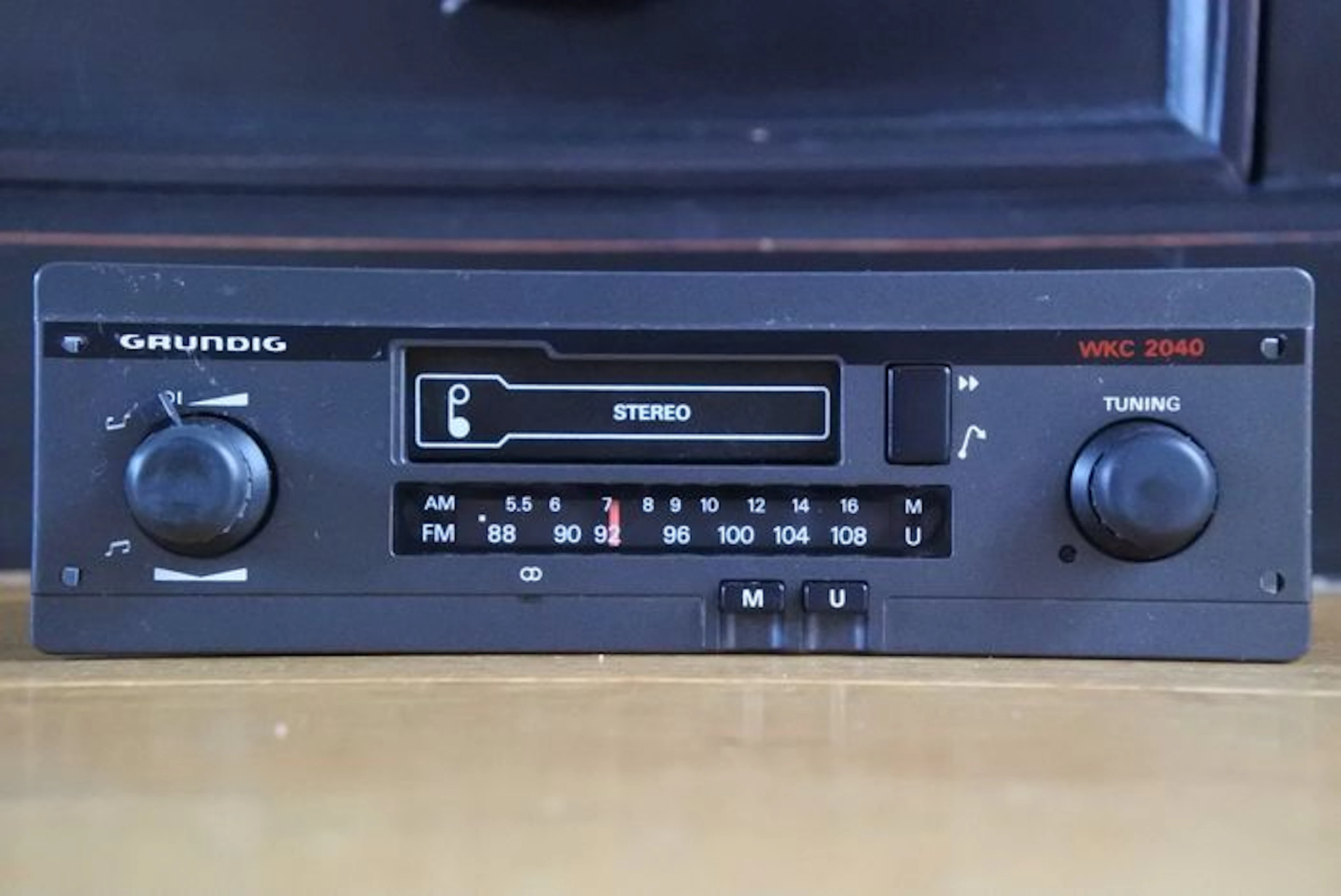 Grundig WK-2040 klassieke stereo radio cassettespeler voor youngtimer