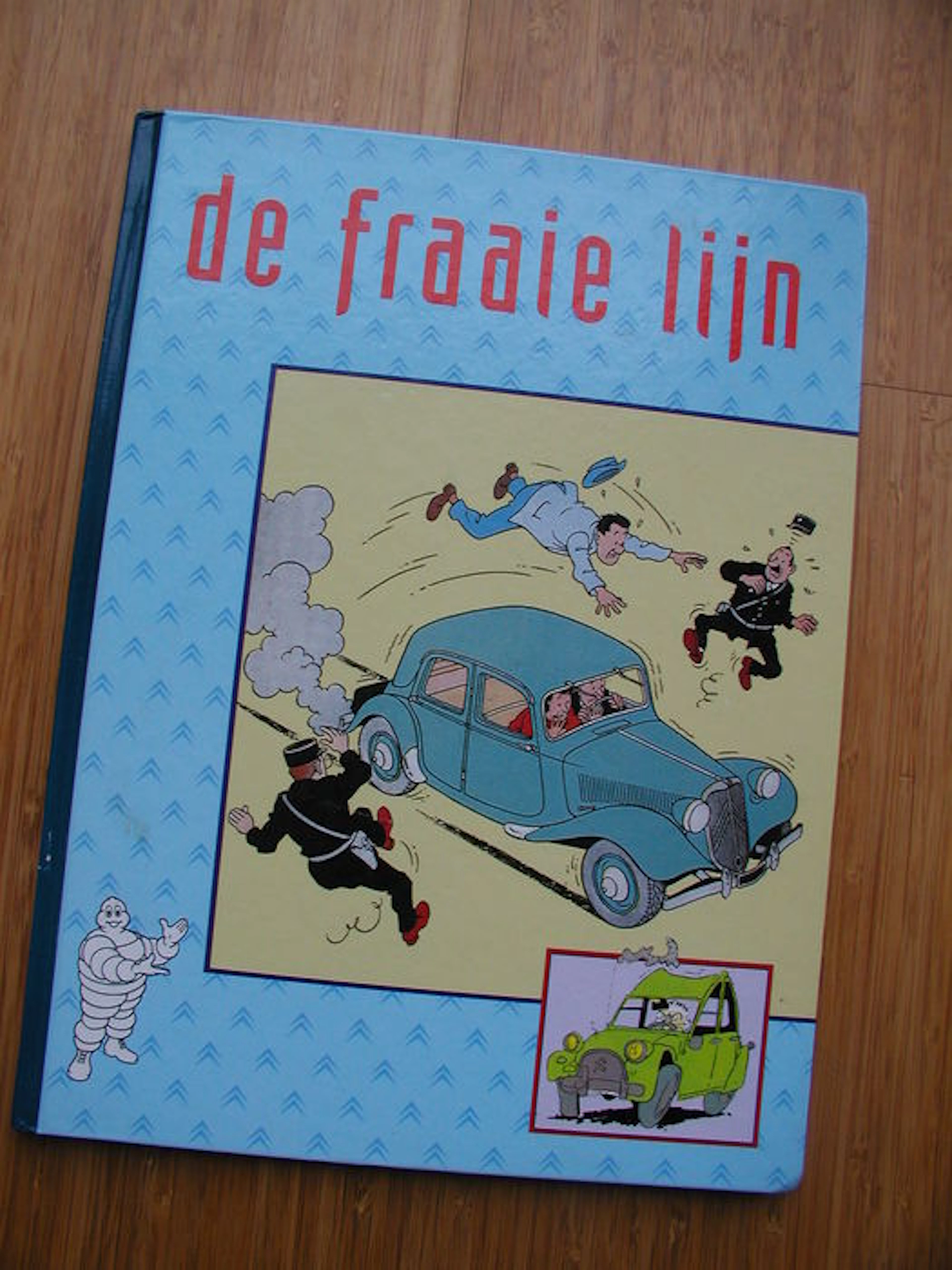 De fraaie lijn – Citroën in the strip
