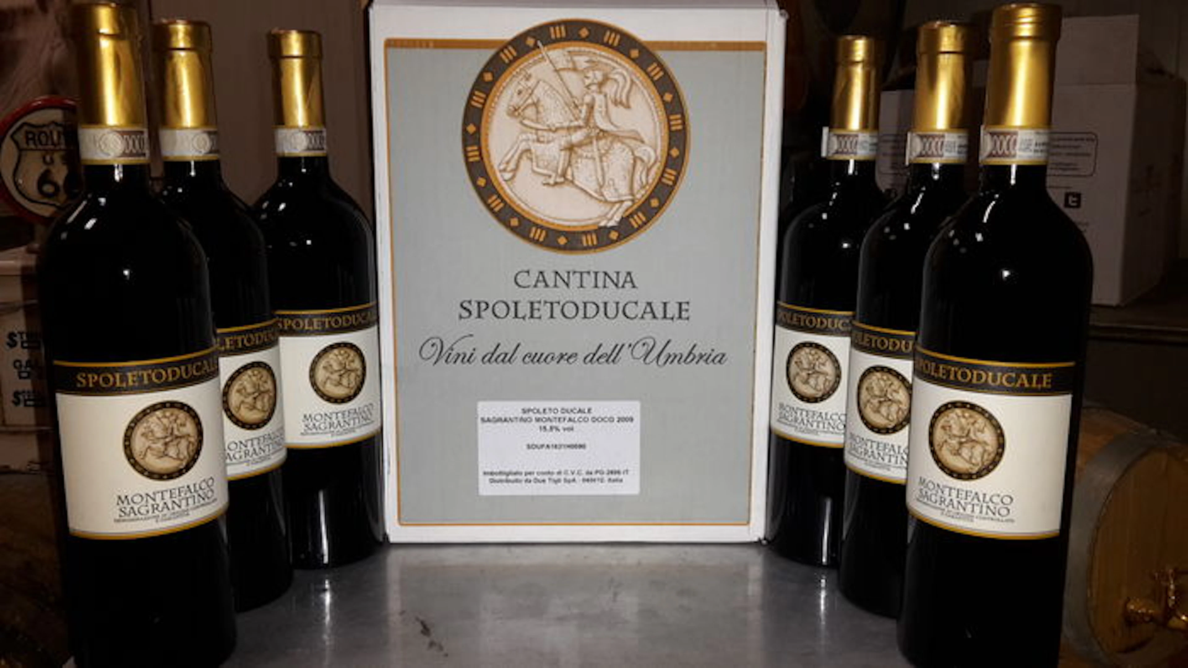 2009 - Sagrantino di Montefalco DOC&G Umbrian Wine par excellence, 15.5° – 6 Bottles