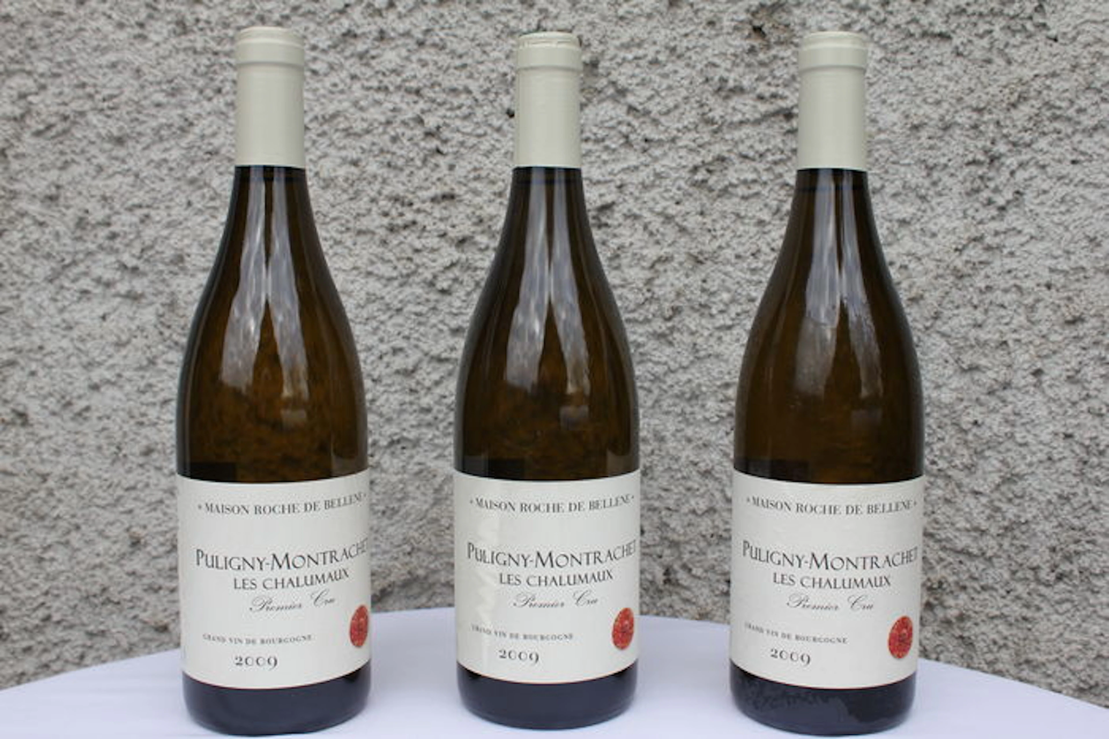 2009 Puligny Montrachet ‘Les Chalumaux’, Premier Cru, Maison Roche de Bellene. 3 bottles of 0.75L