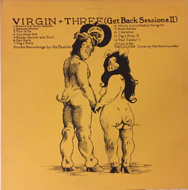 The Beatles - Virgin + Three (Get Back Sessions II) RARE