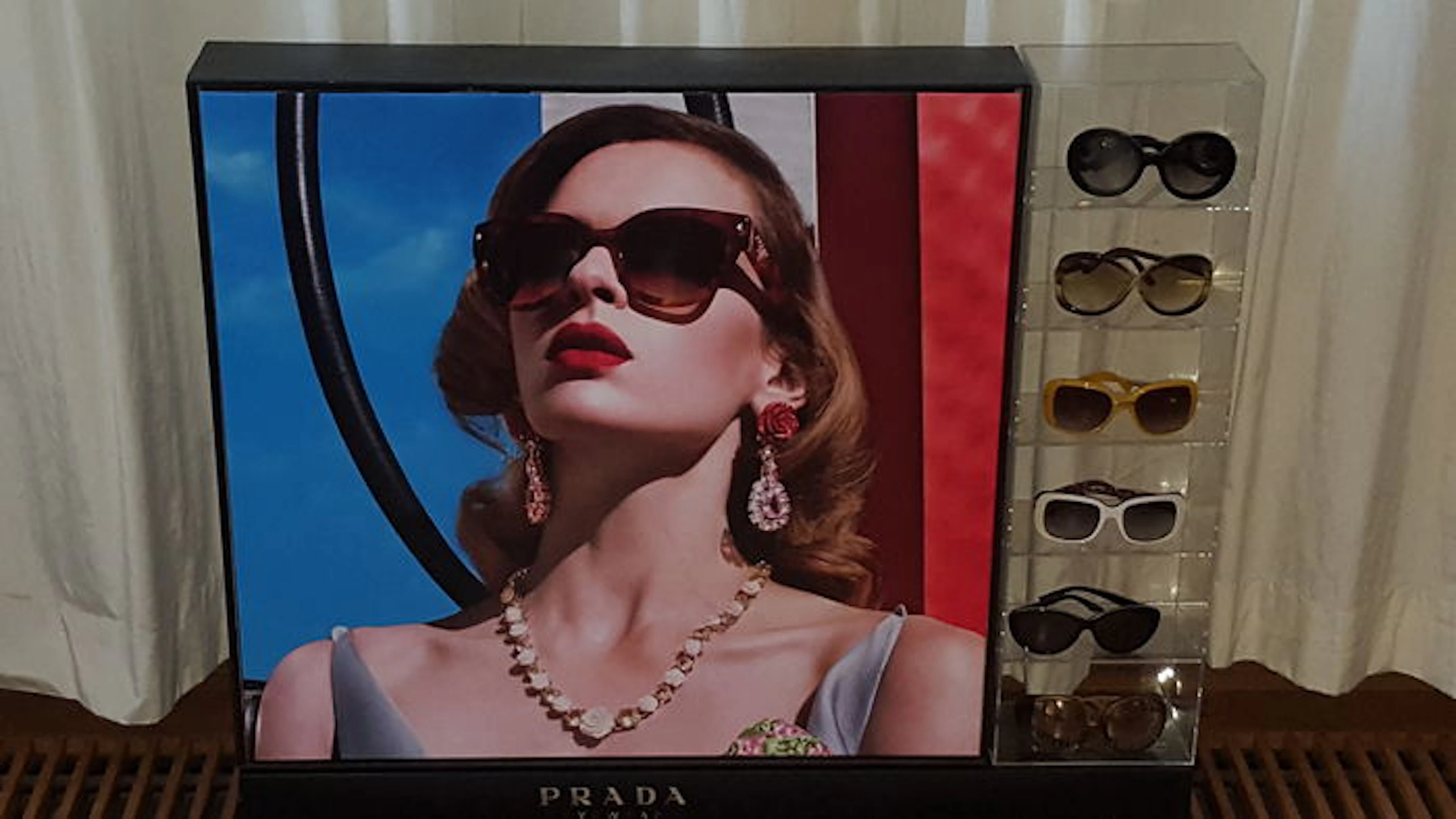 Prada – display cabinet