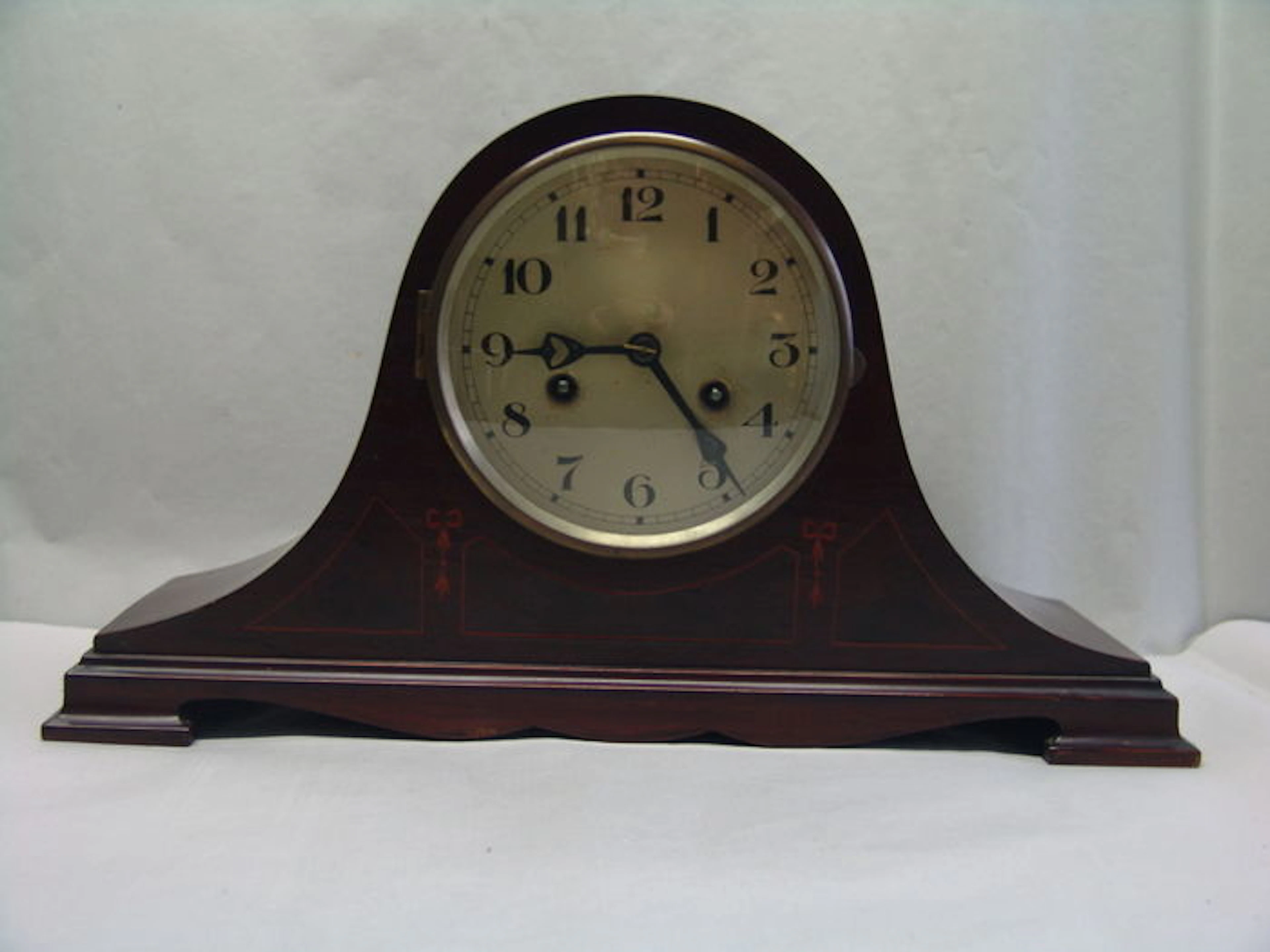 English fireplace clock B.H.A. Reliance, London - around 1920
