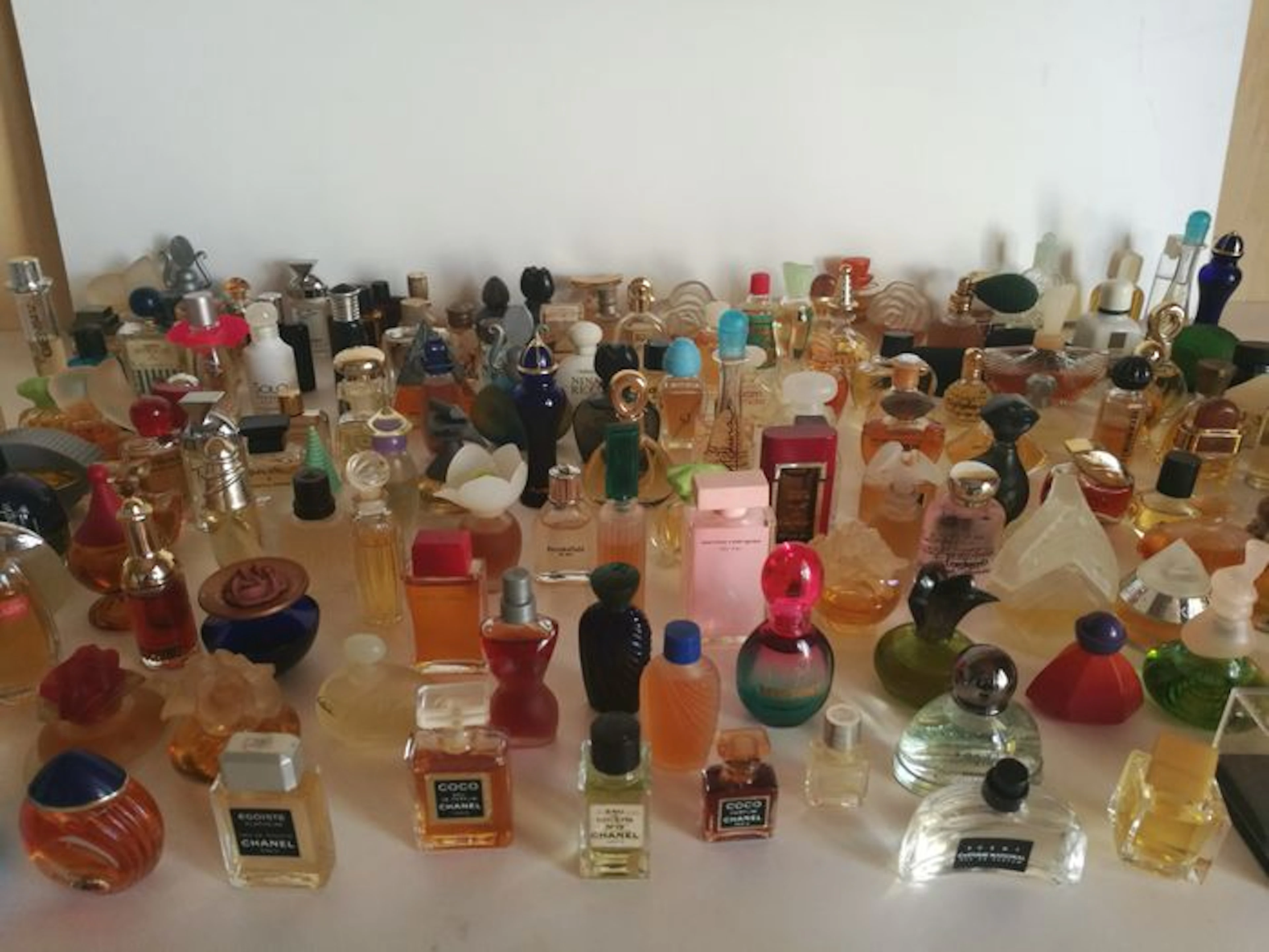 Collection of miniature fragrances - 170 pieces -
