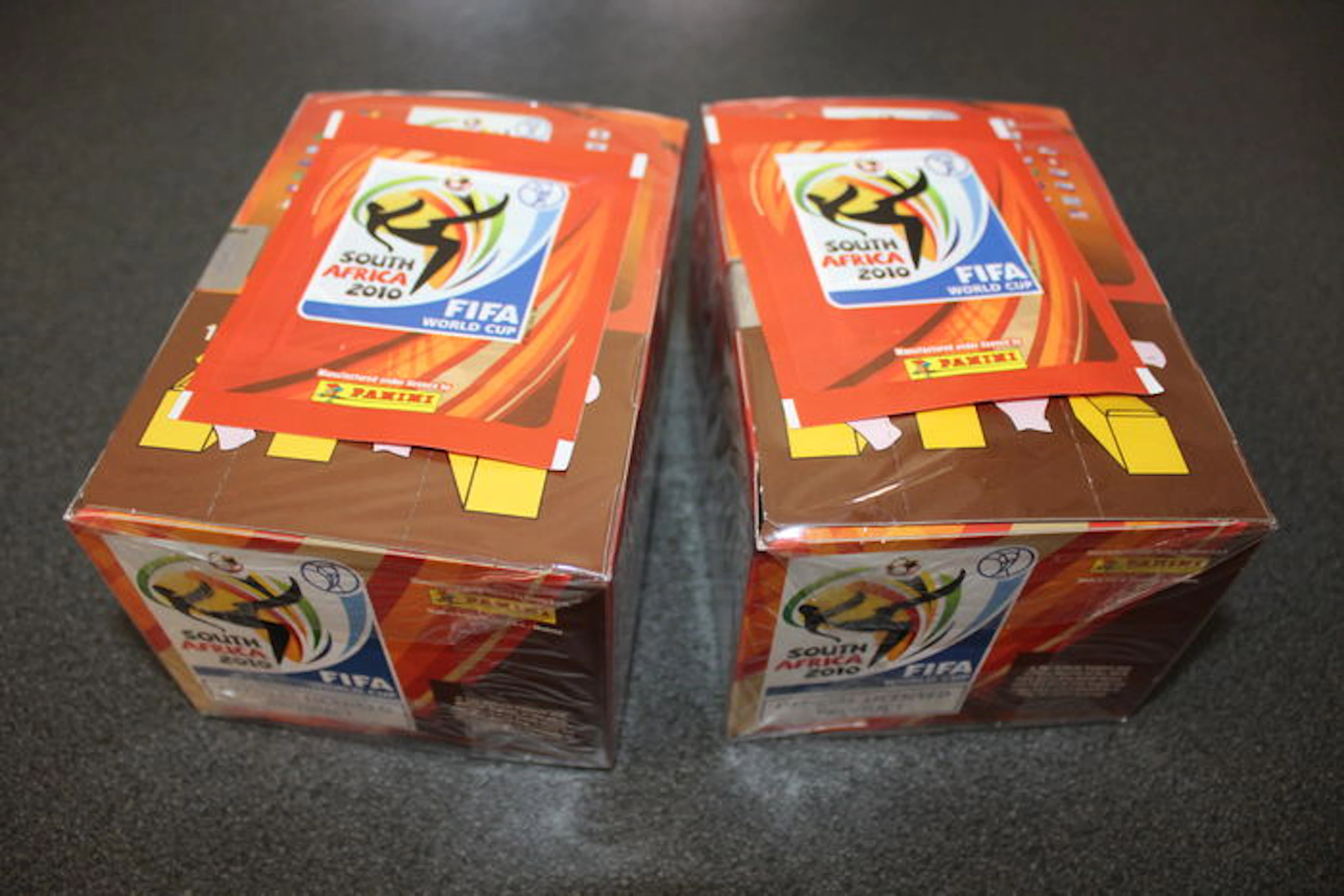 Panini - WC 2010 South Africa - 2 boxes - New in factory seal.