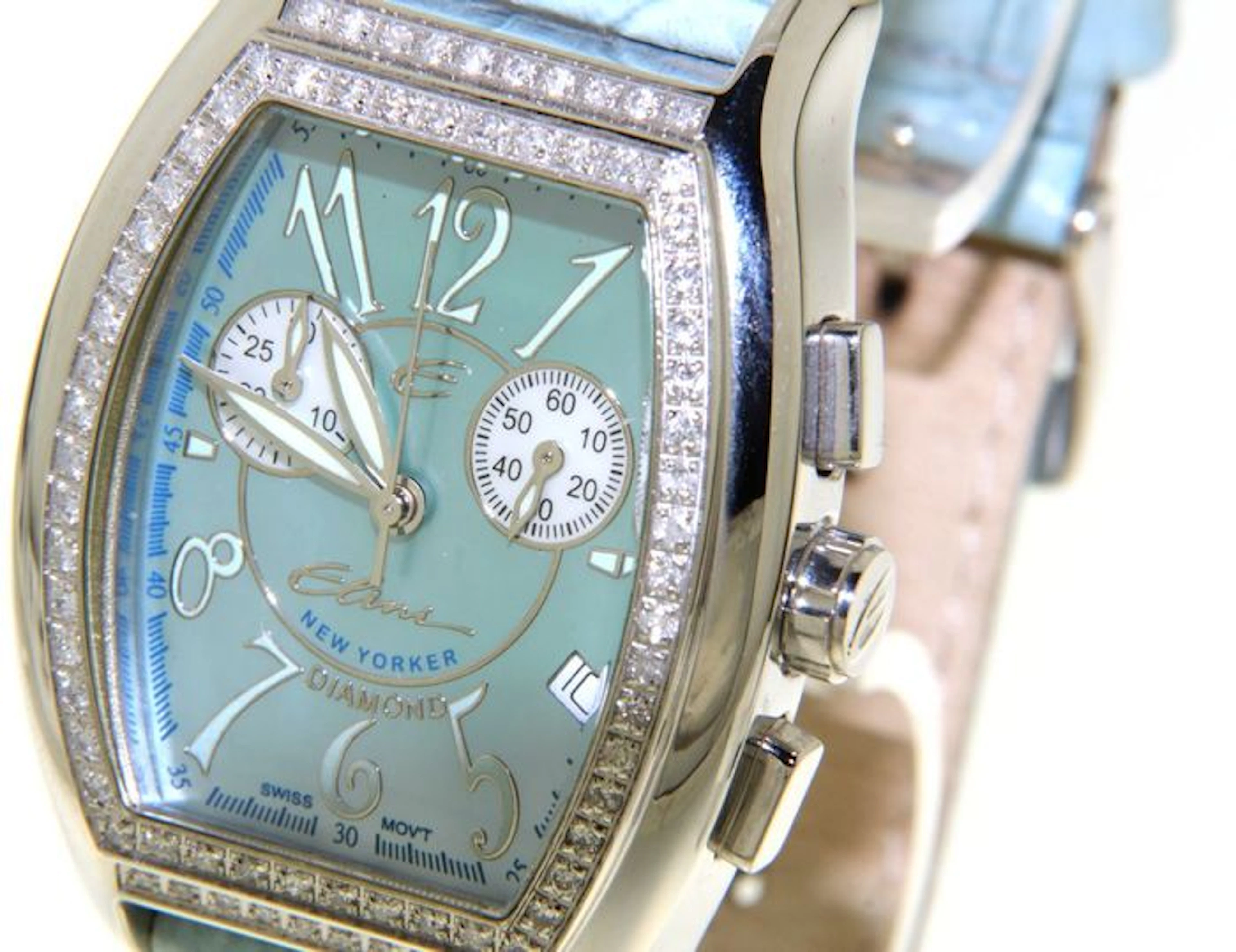 ELINI NEW YORKER -WRIST WATCH -CHRONOGRAPH- NO. DA. 589