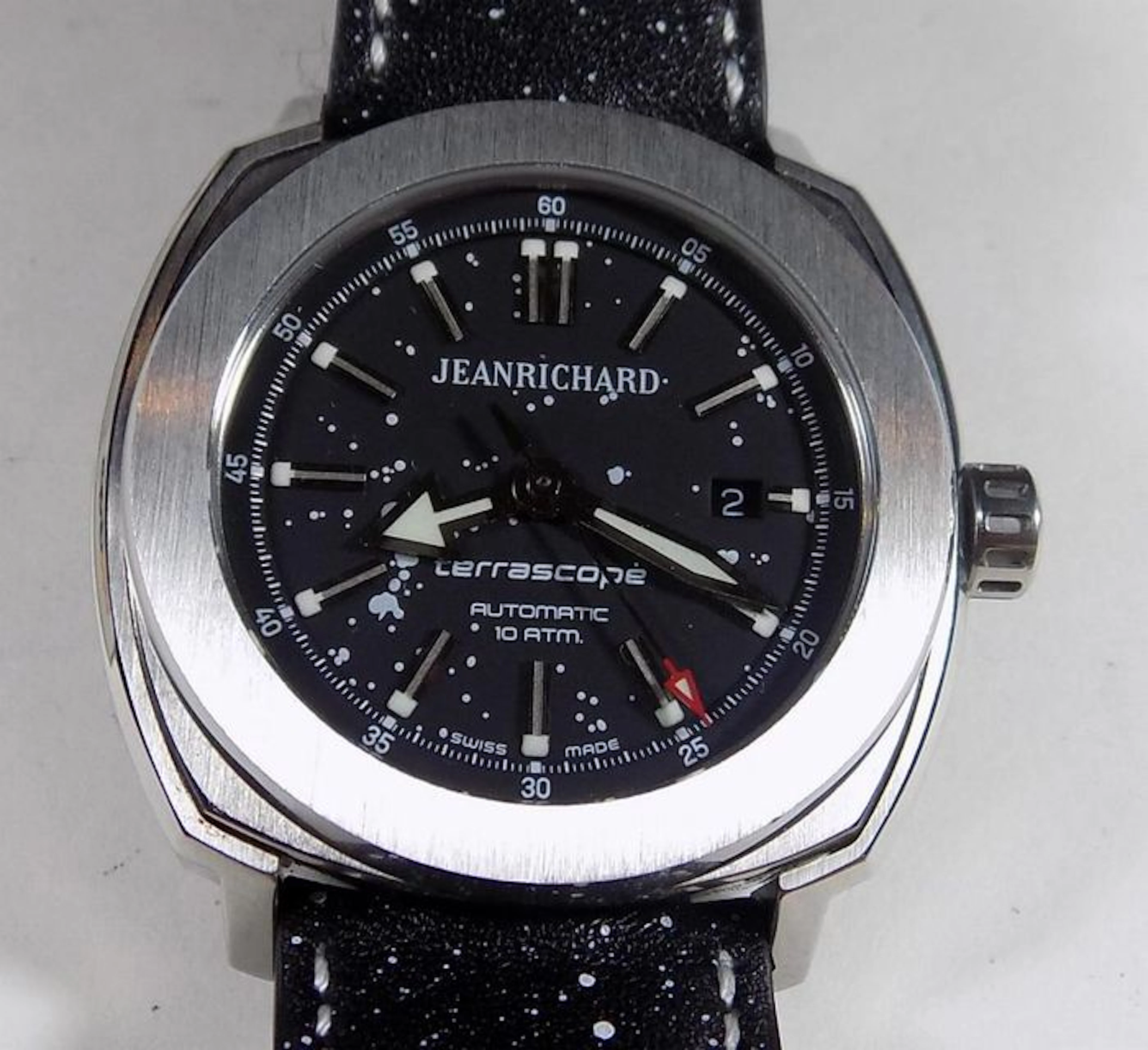 JeanRichard Terrascope - Snowflake Dial - 2000's - Luxury Men's Wristwatch