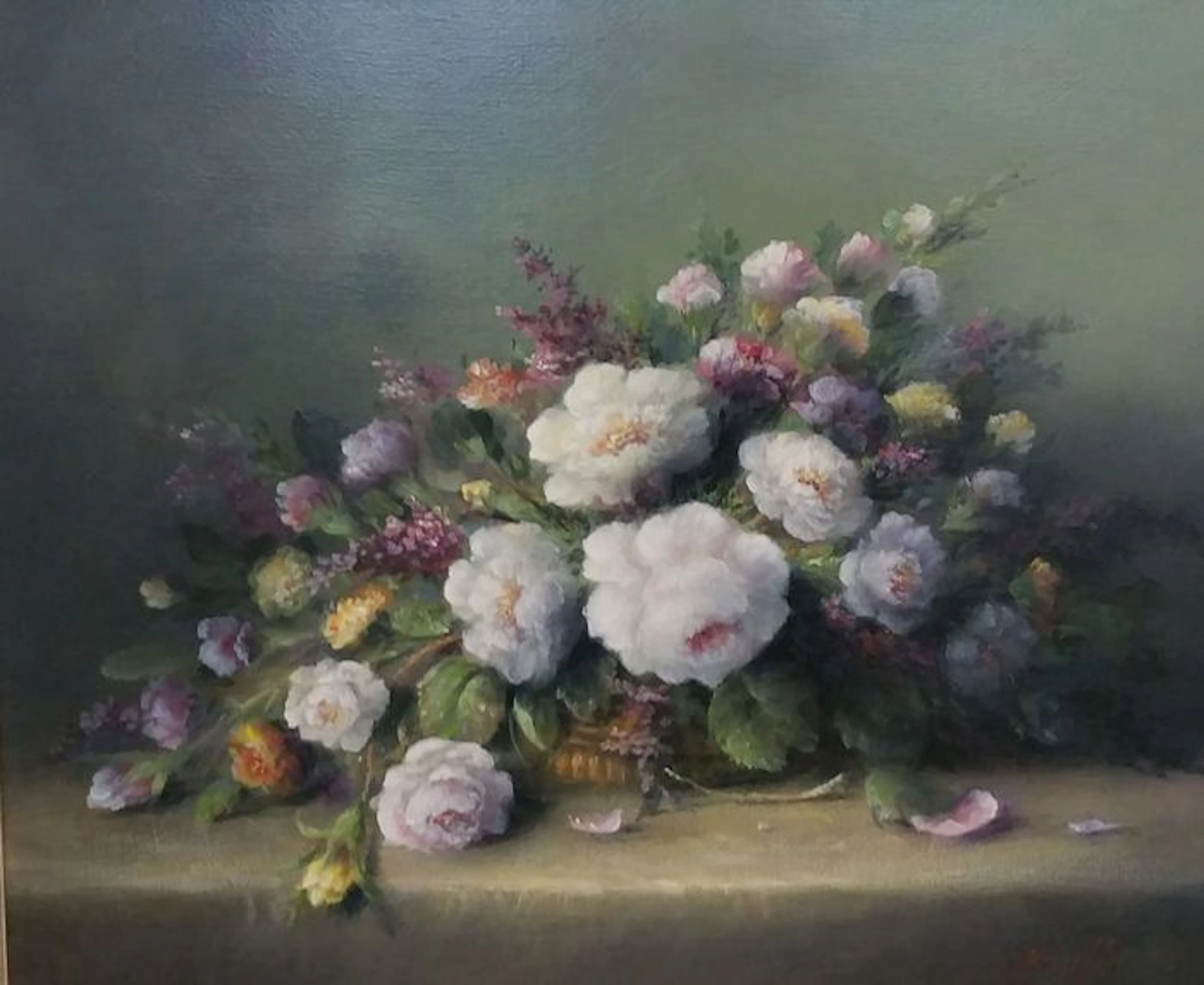 Thomas Heesakkers (1946-) - Pronkstilleven