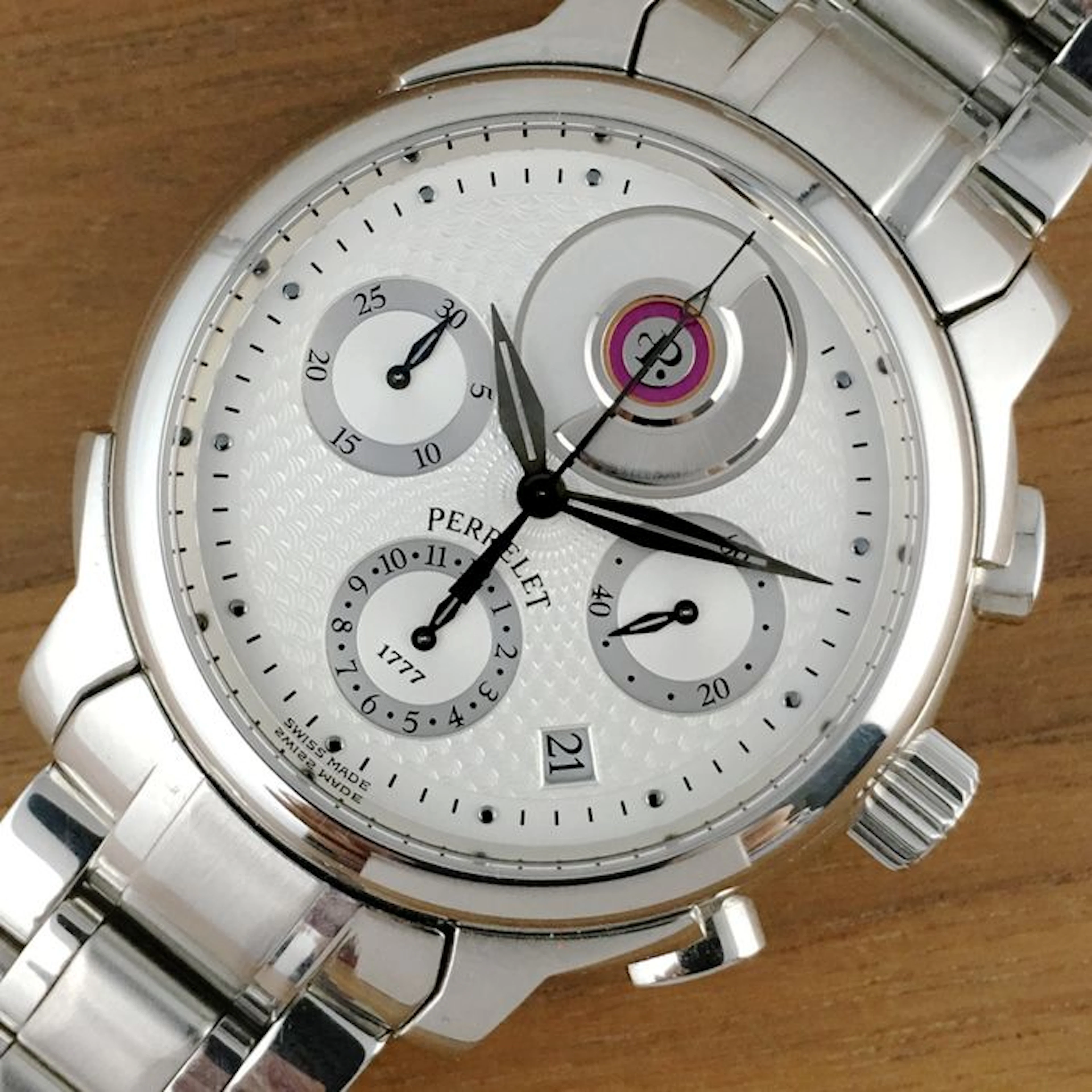 Perrelet Double Rotor Grand Maitre Chronograph Automatic Men´s Watch- 2015