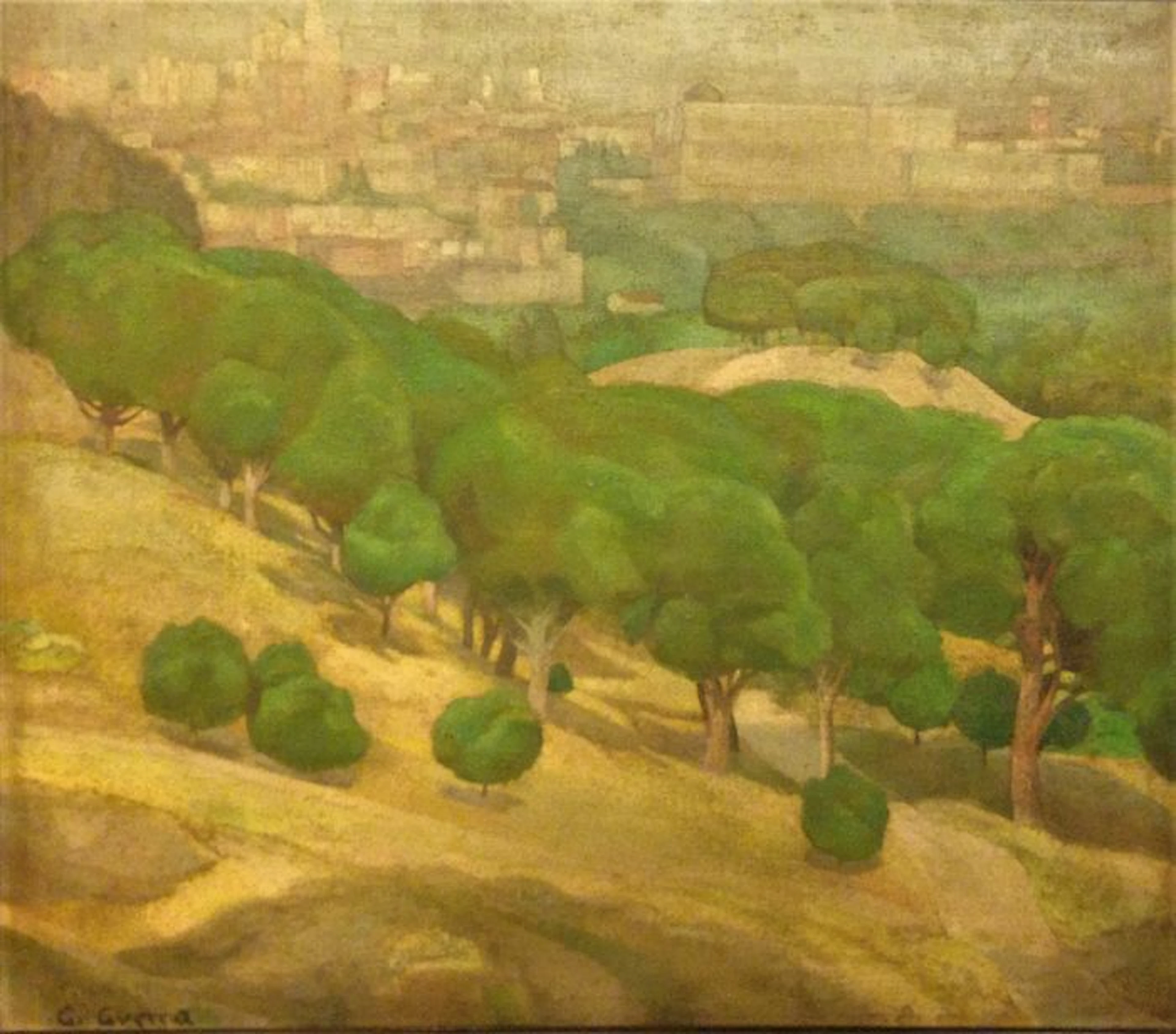 Enrique Gil Guerra (1912-1996) - Madrid desde la Casa de Campo