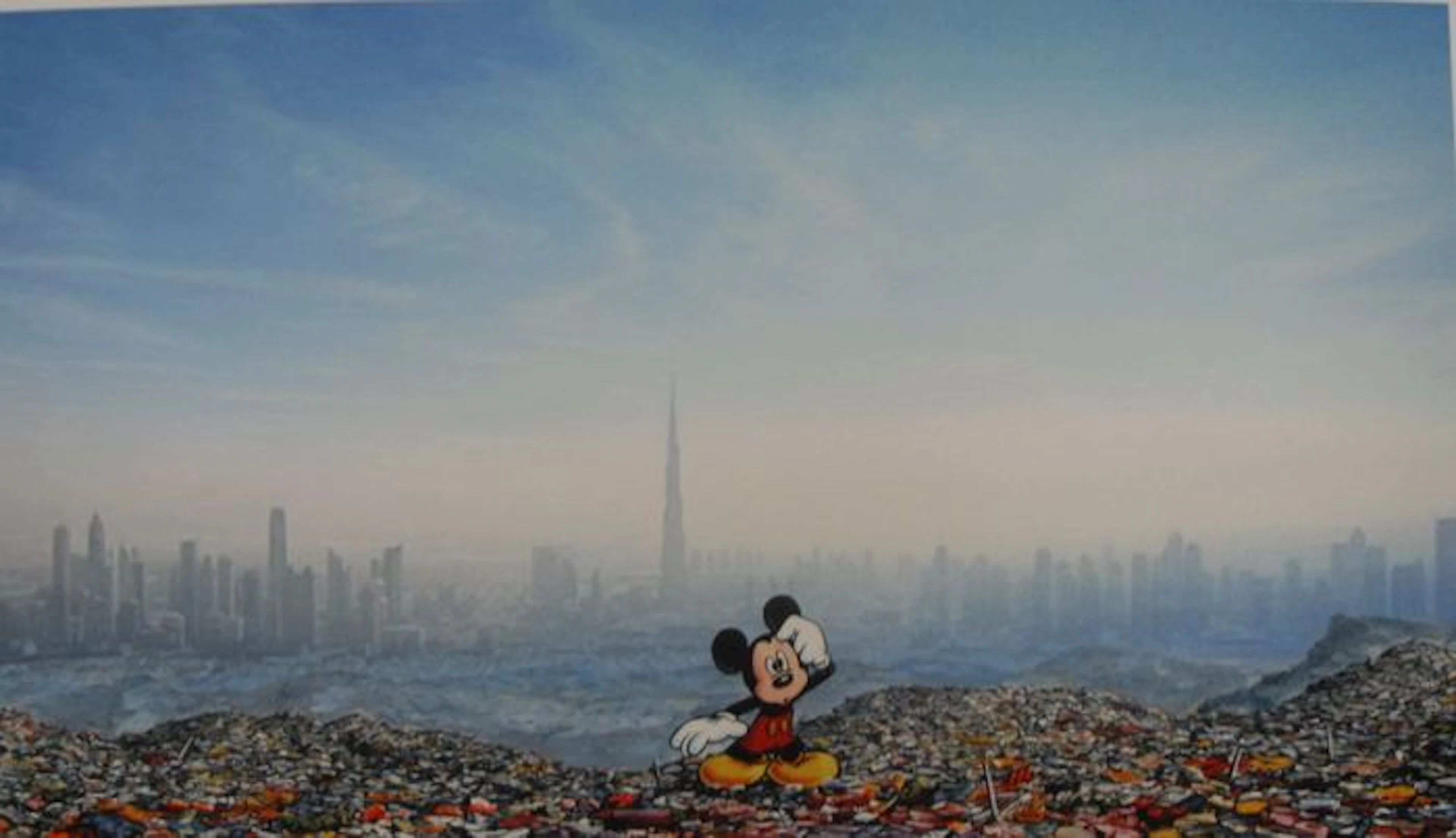 Jeff Gillette - Dubai landfill Mickey