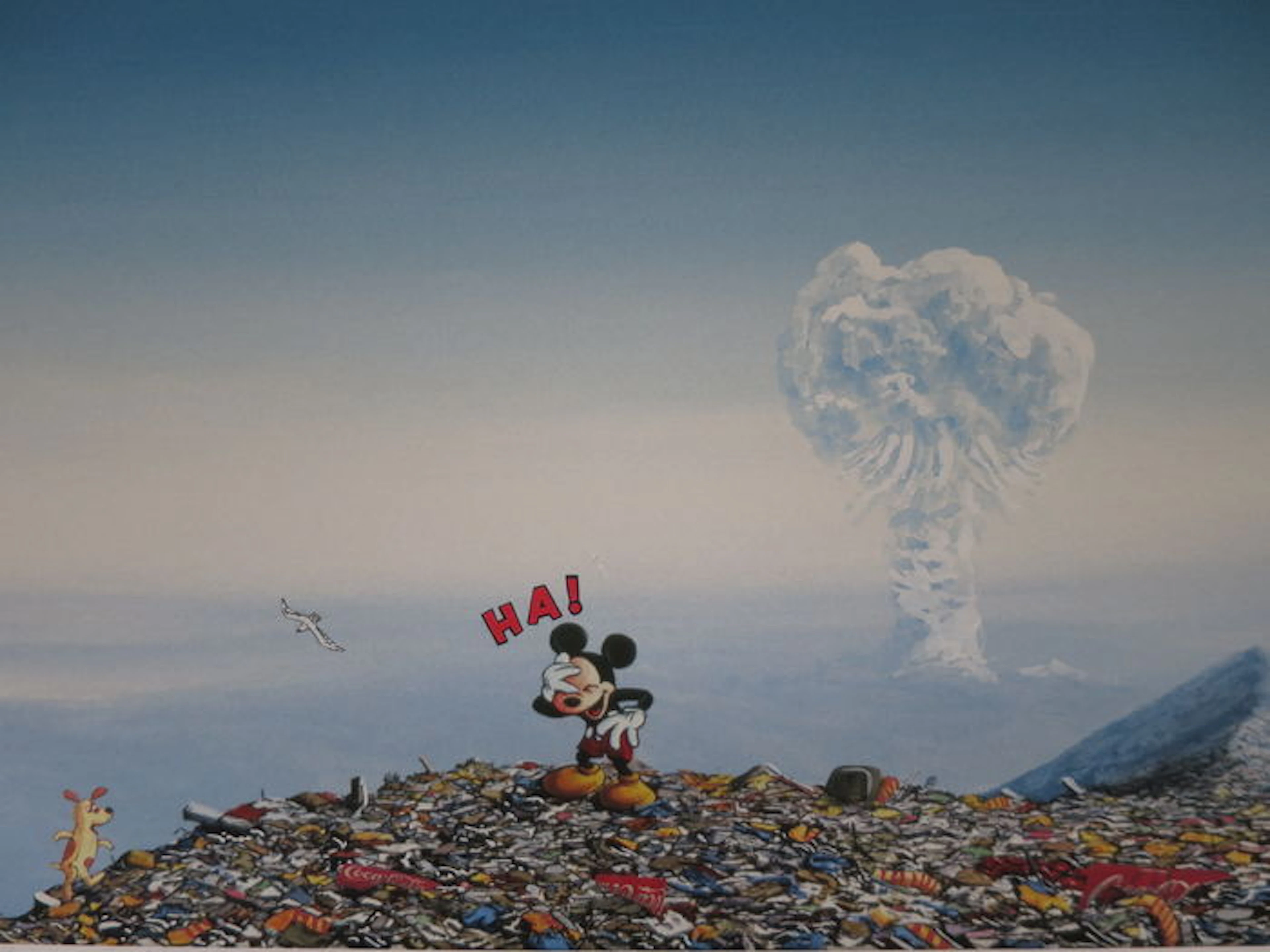 Jeff Gillette - "Laughing Mickey Landfill (#43 Atom Bomb)"