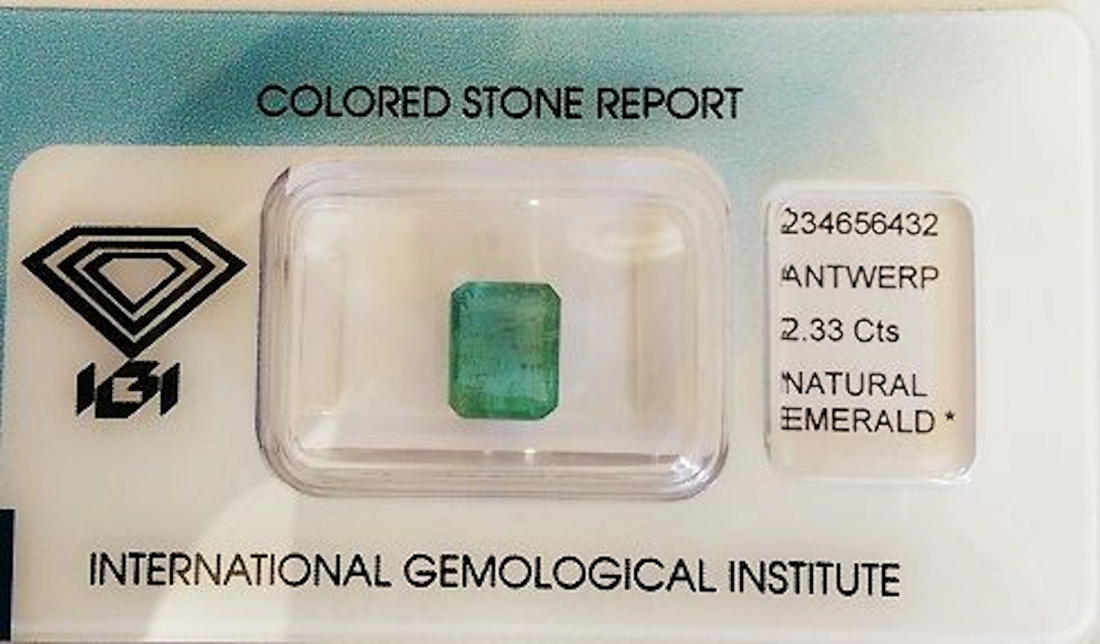 Emerald - 2.33 ct