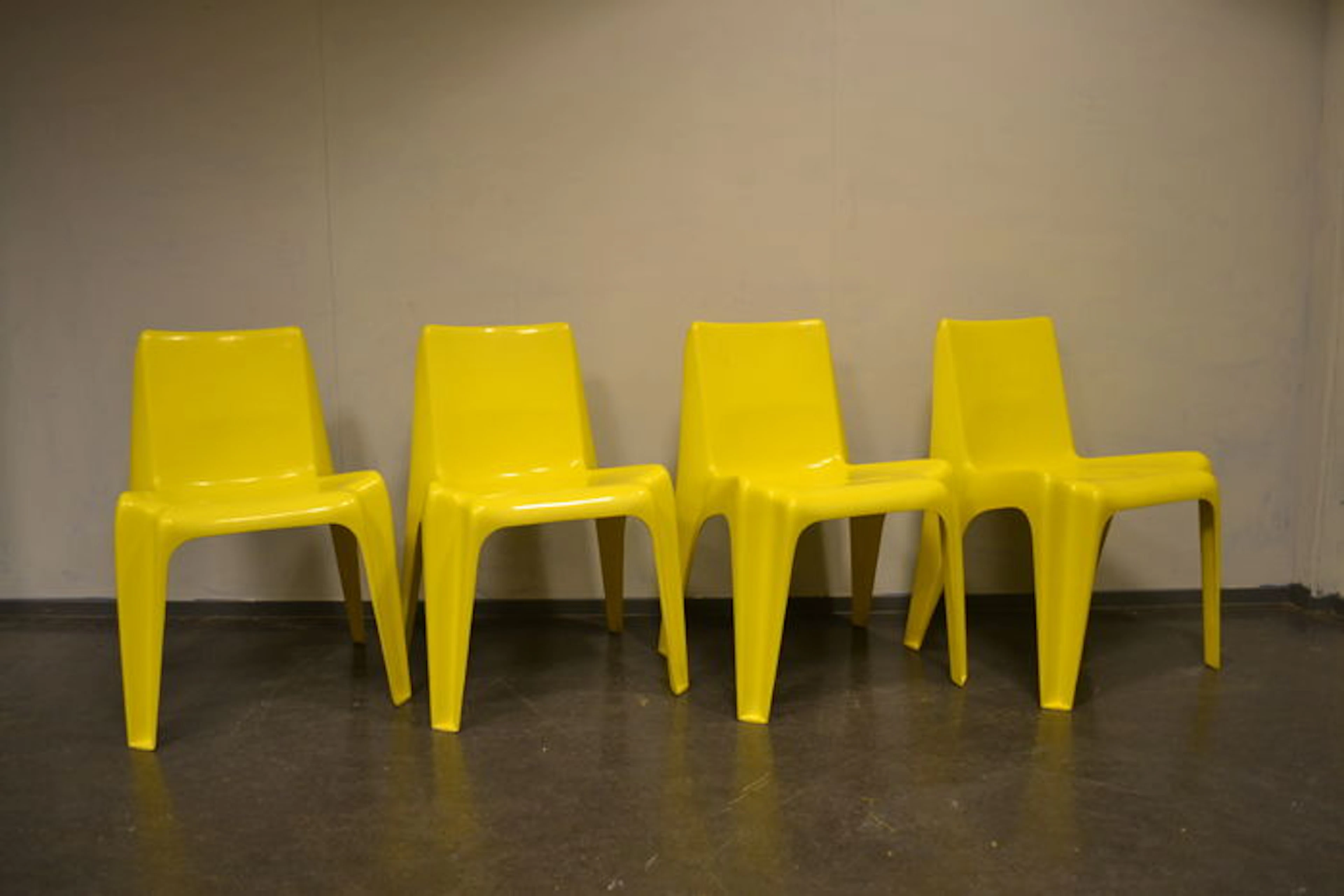 Helmut Bätzner for Bofinger - Stacking chairs model no. BA1171