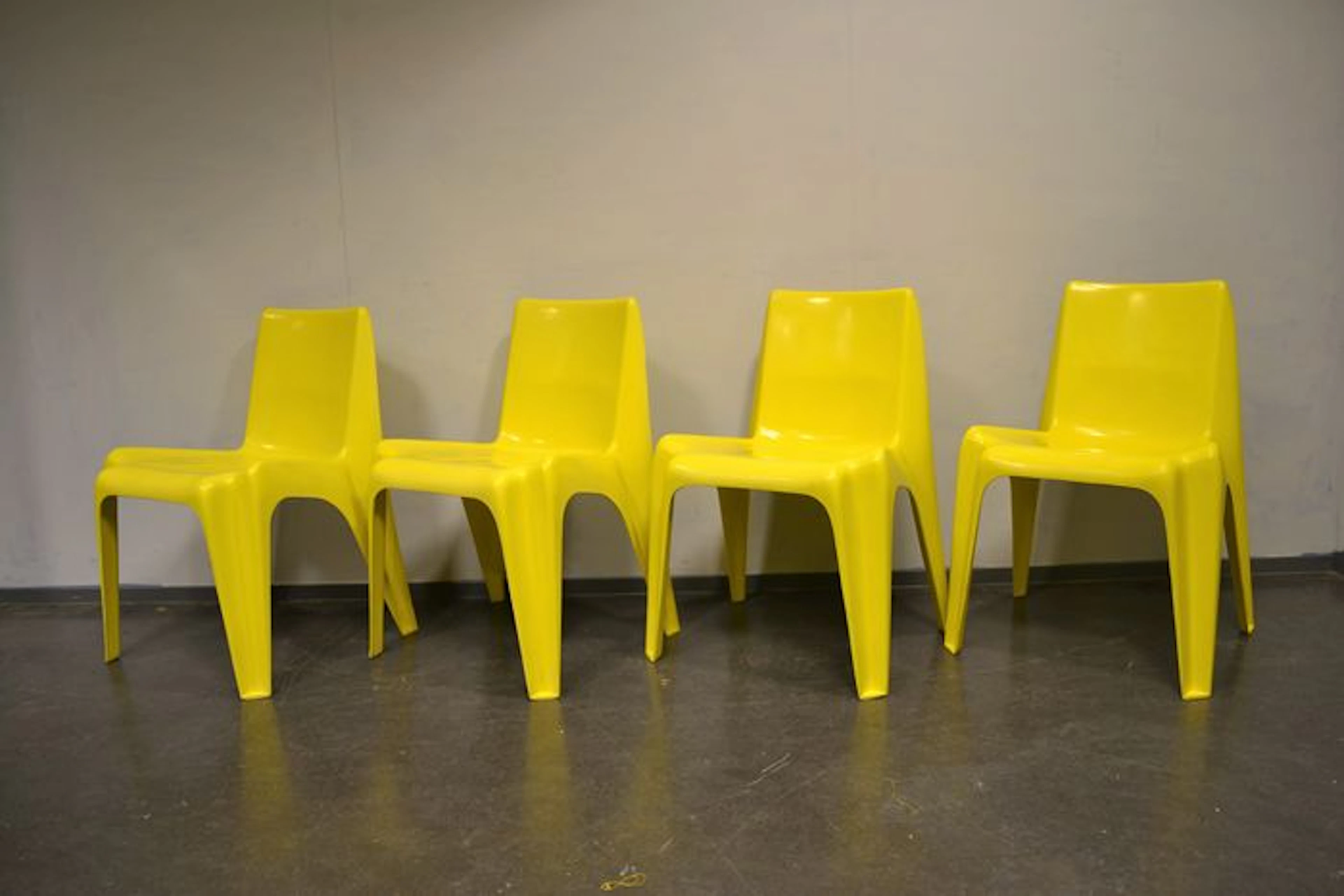 Helmut Bätzner for Bofinger - Stacking chairs model no. BA1171