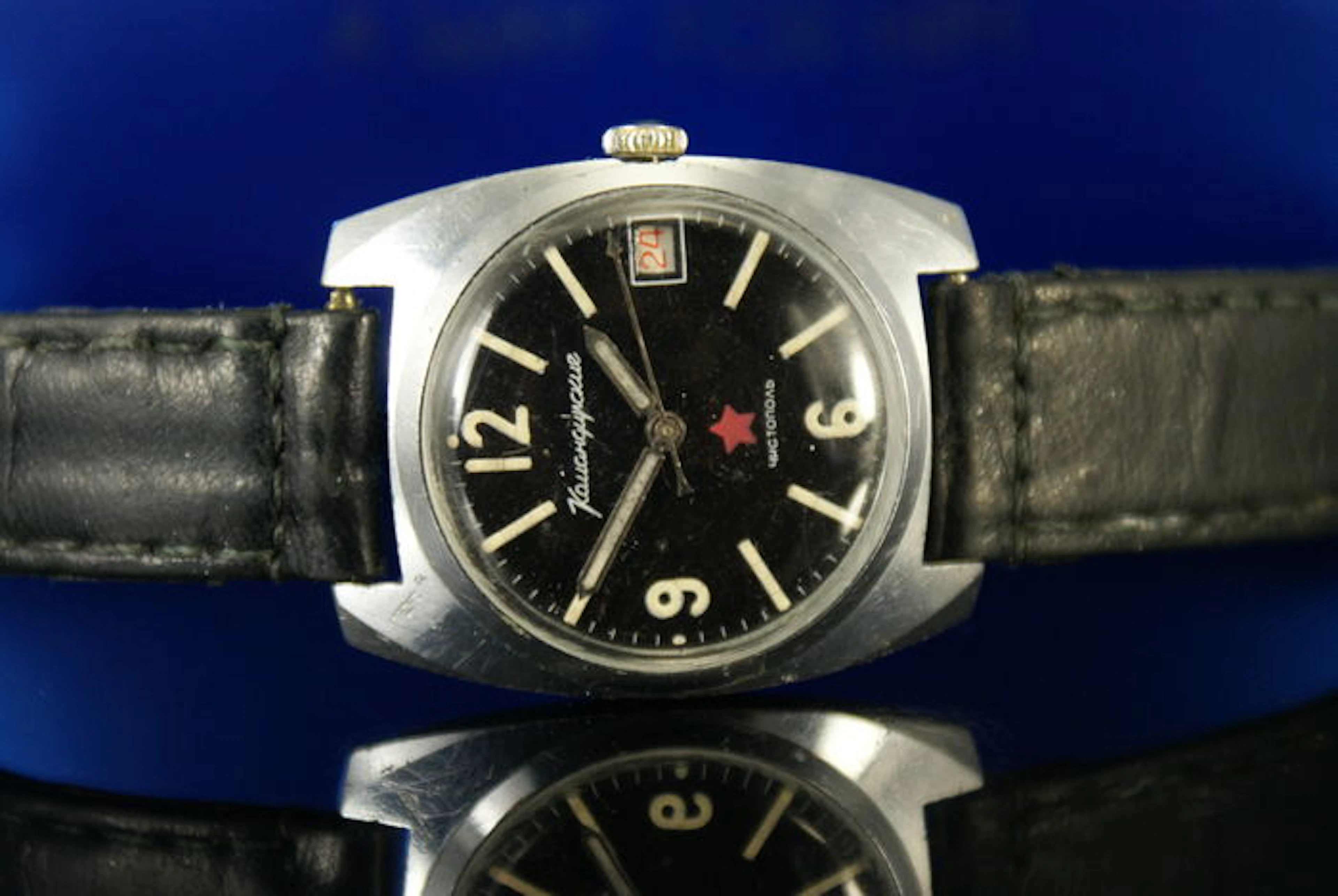 Vostok, Russian military men's watch, Заказ MO CCCP ( commissioned by the ministry of defence USSR) . 1970