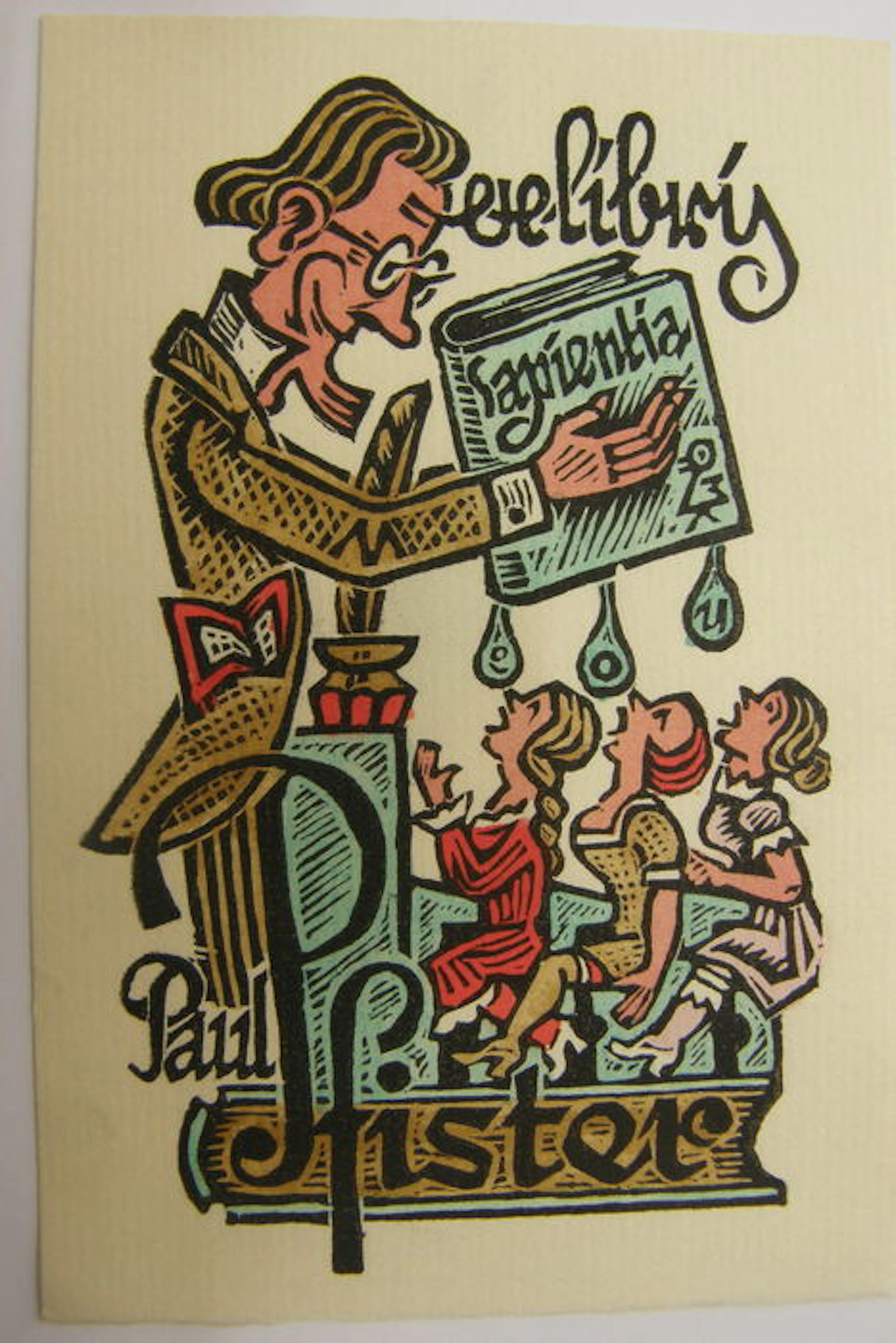 Ex-libris; Lot with 34 ex-libris by Max Kislinger (1895-1983)
