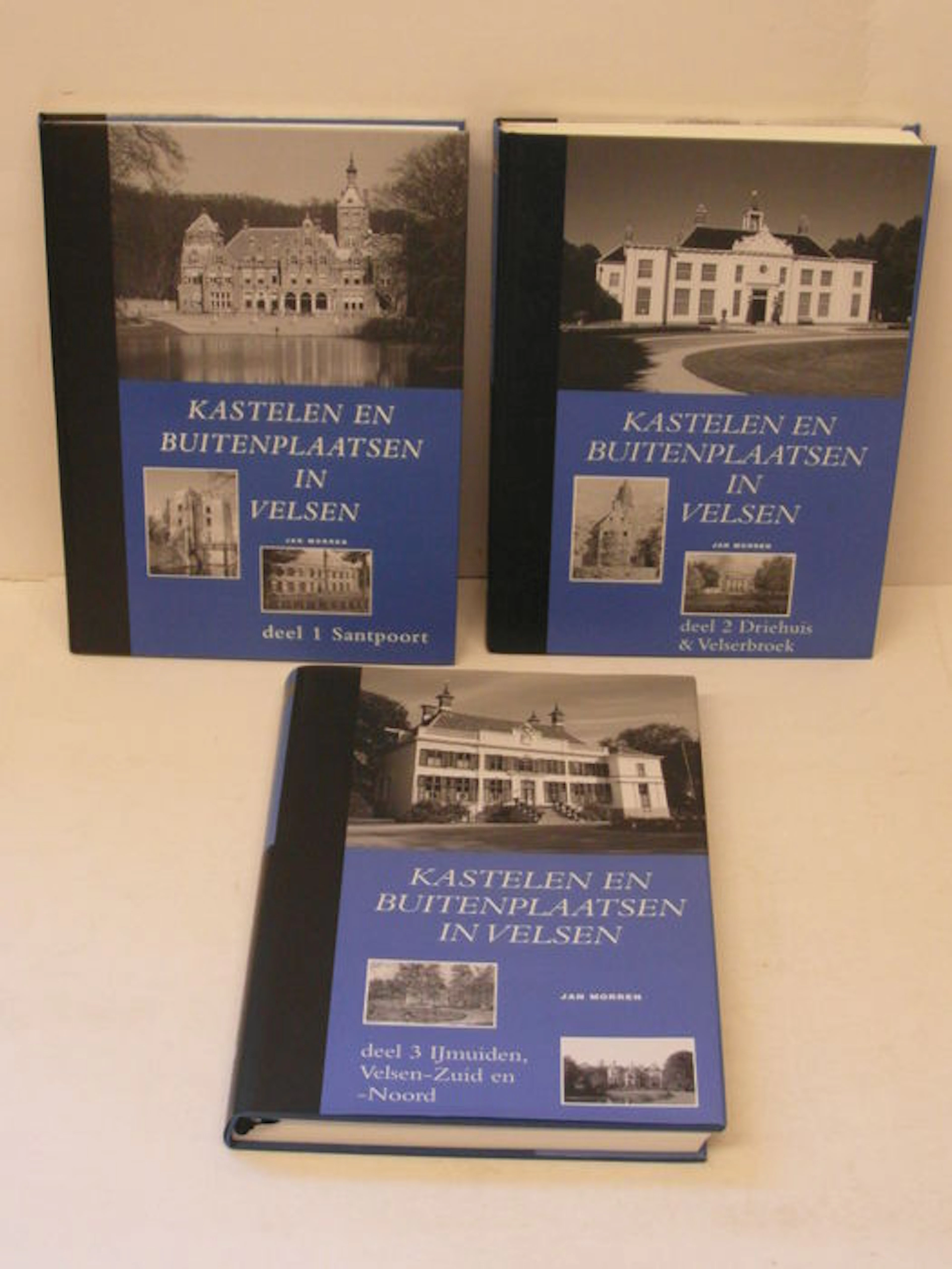 Jan Morren - Kastelen en buitenplaatsen in Velsen. - 3 volumes - 2004/2005