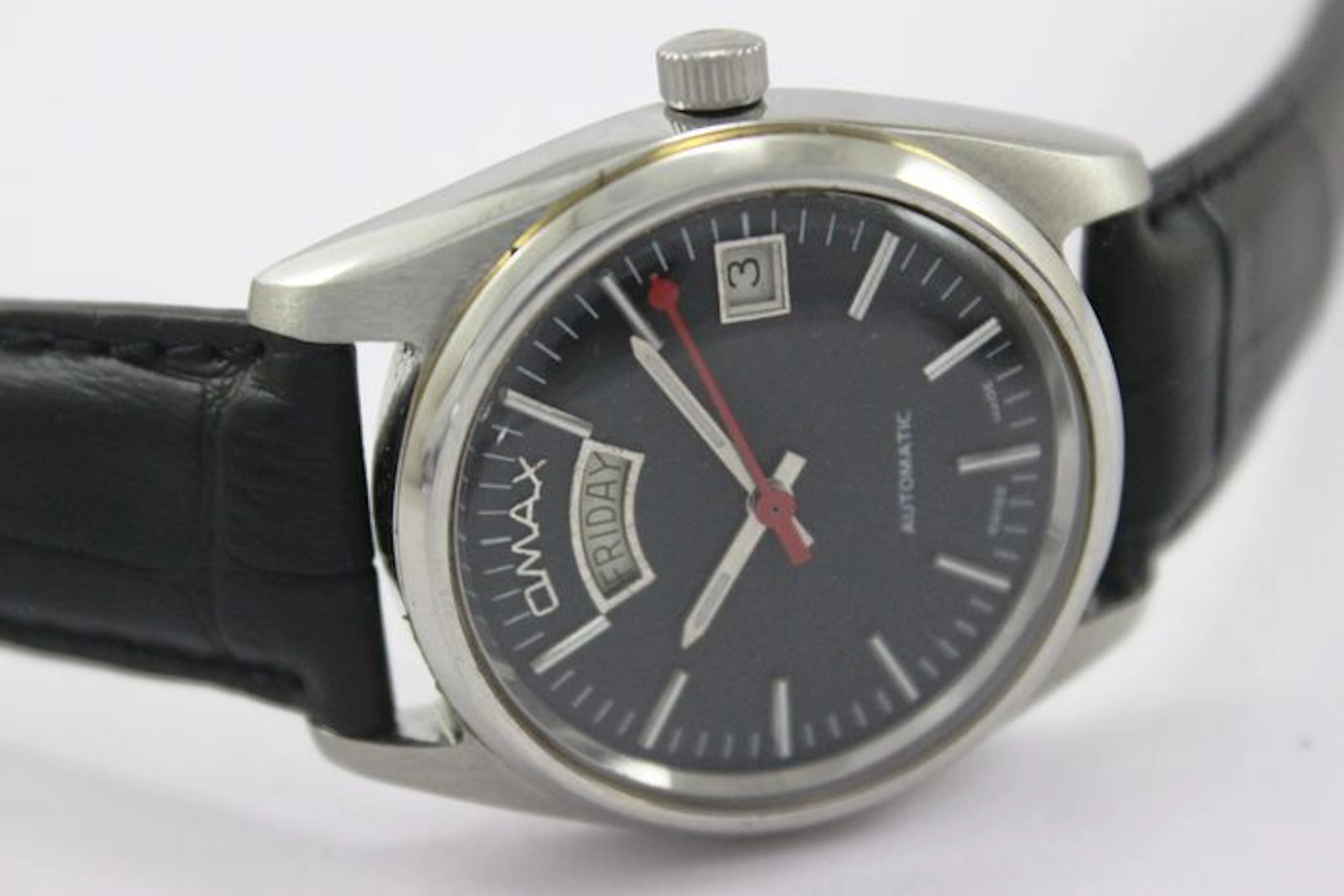 Omax Automatic Men's Vintage Wrist Watch - circa 1970s