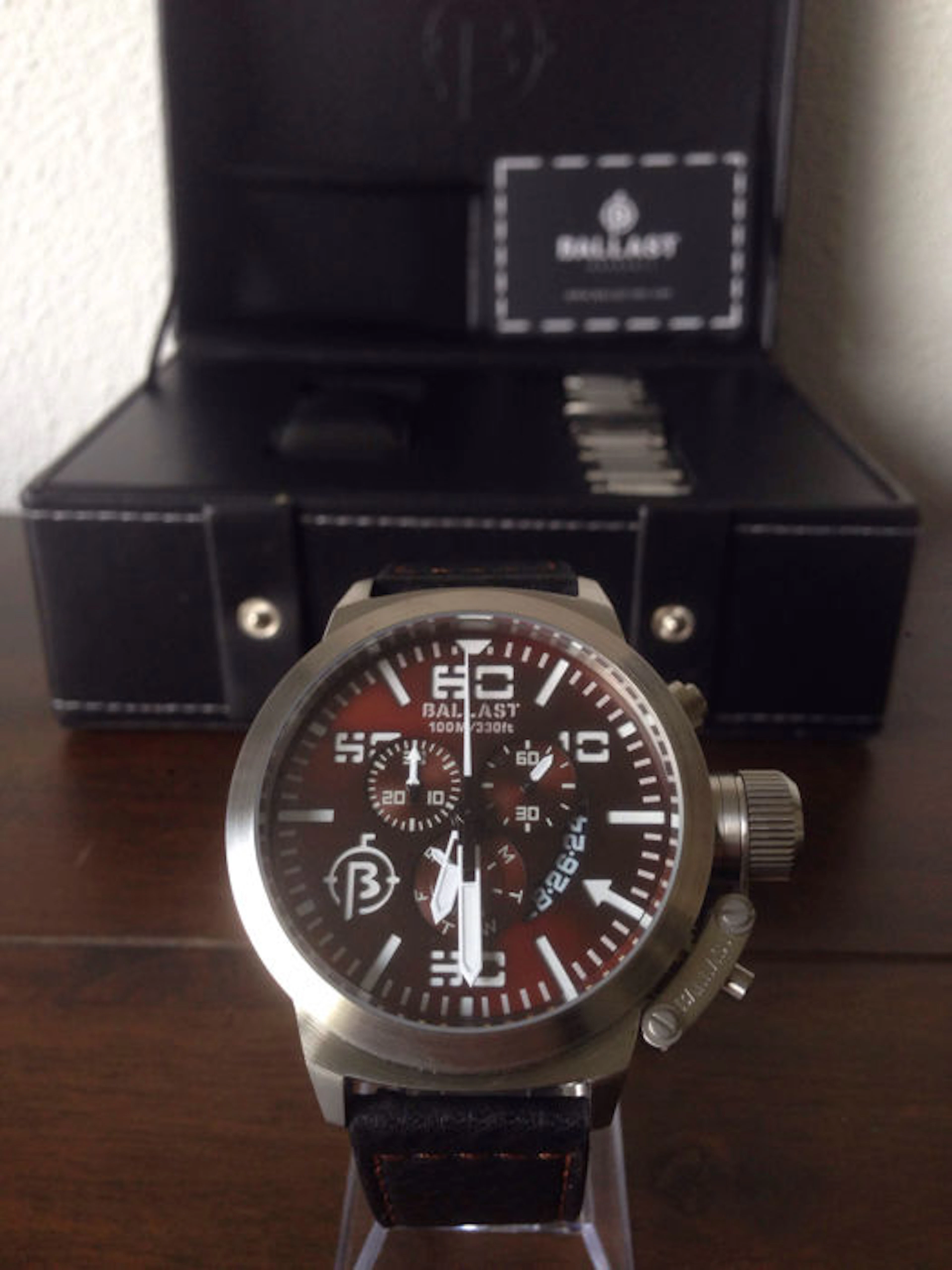 Ballast Trafalgar 'Swiss made' chronograph - men's wristwatch - 2016