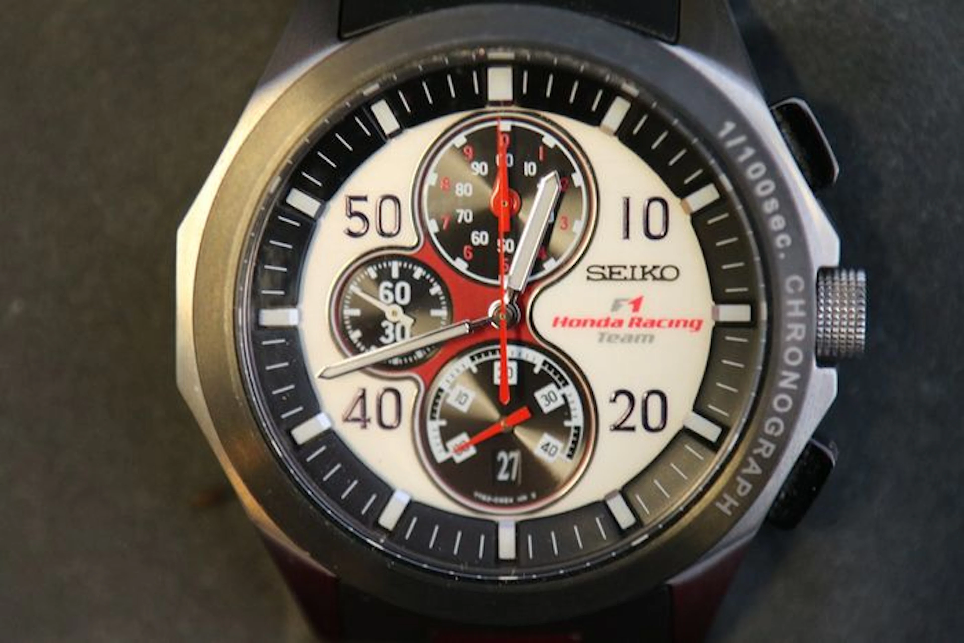 Seiko Ti Ignition Limited Edition SBHP0011 Honda F1 7T82 – men's wristwatch – 2007.
