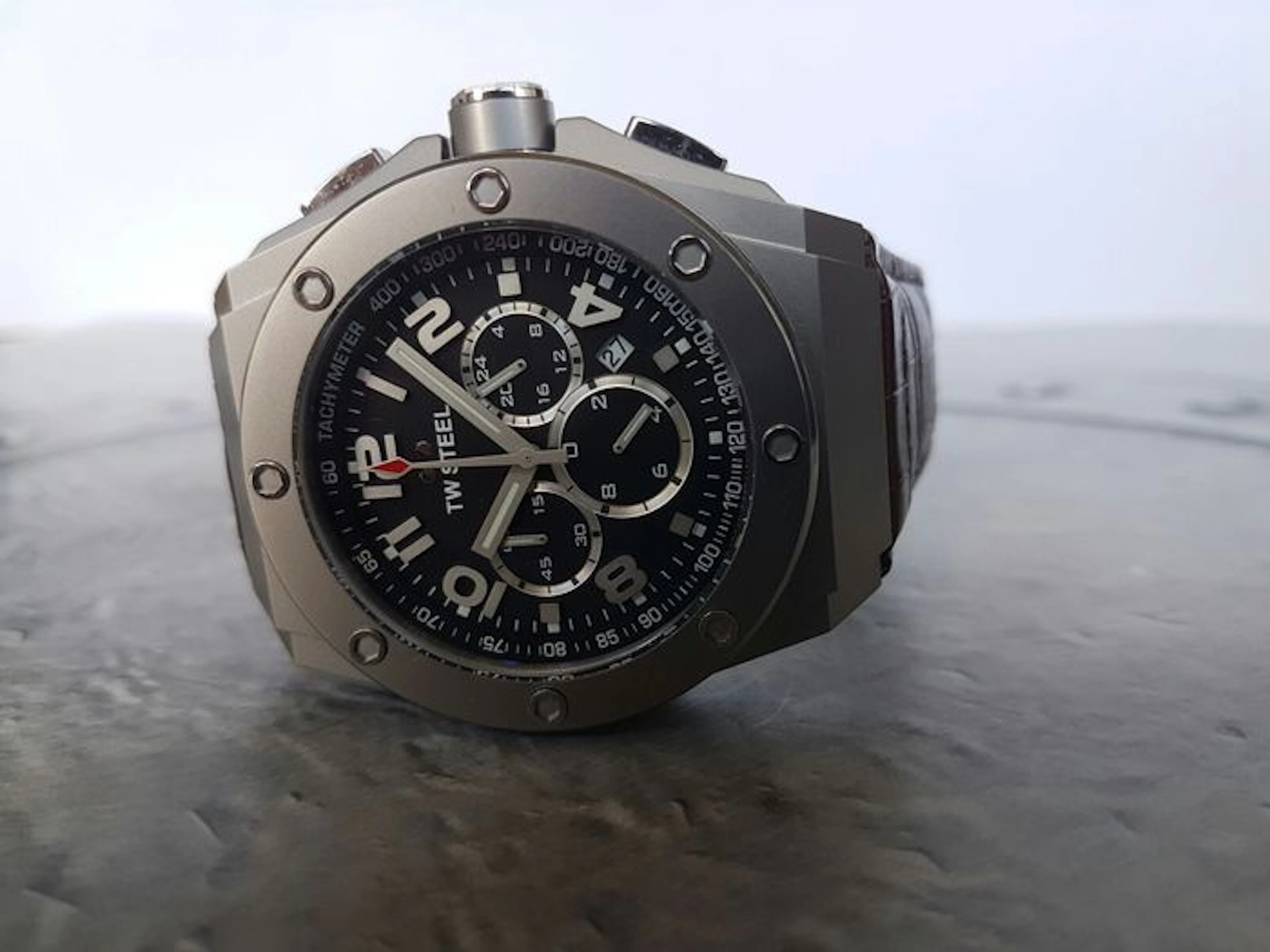 TW Steel CEO Chronograph men's model, never worn, in mint condition.
