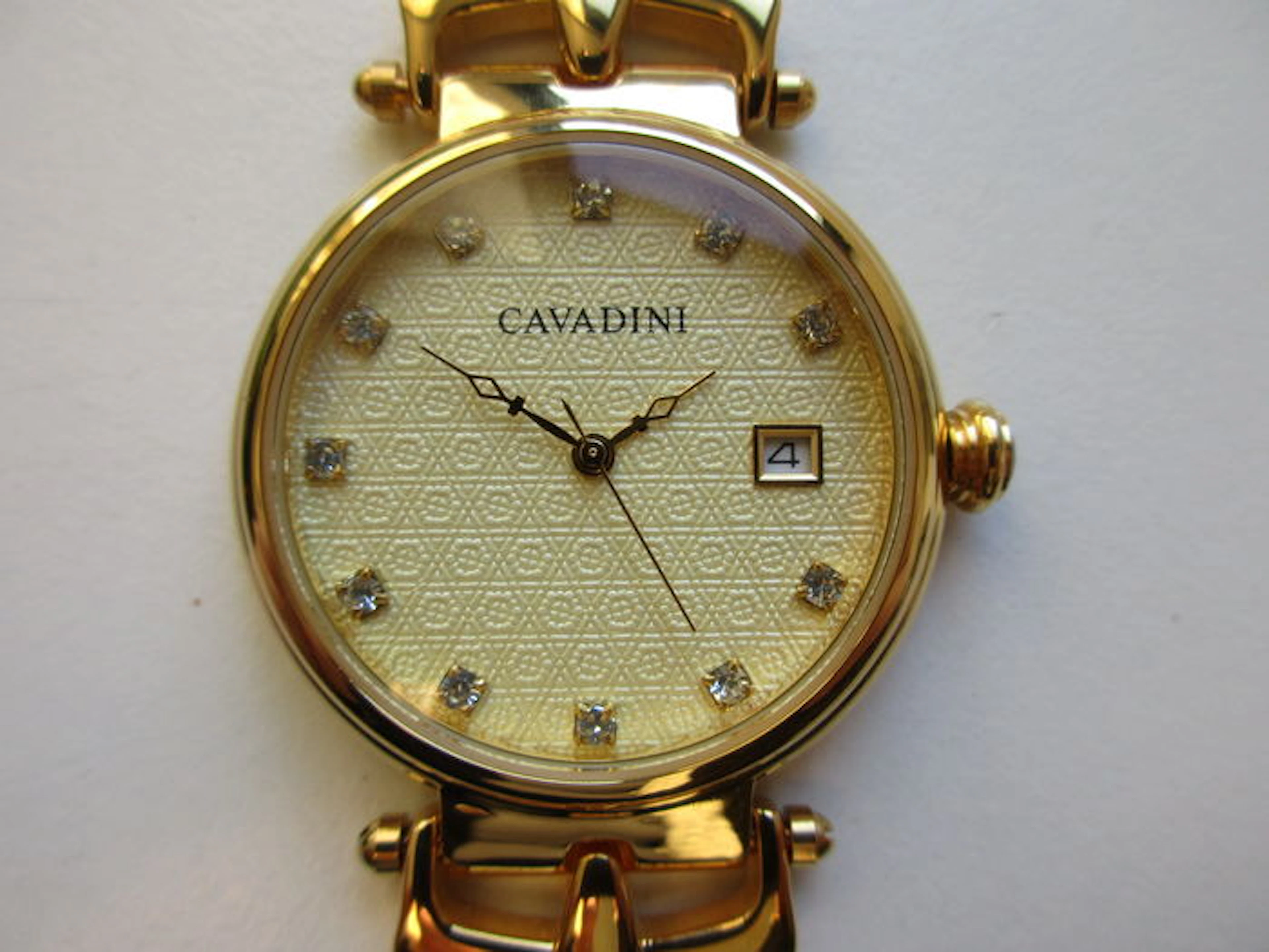 Cavadini ref. CV-1574 – unworn men's wristwatch – 1980s