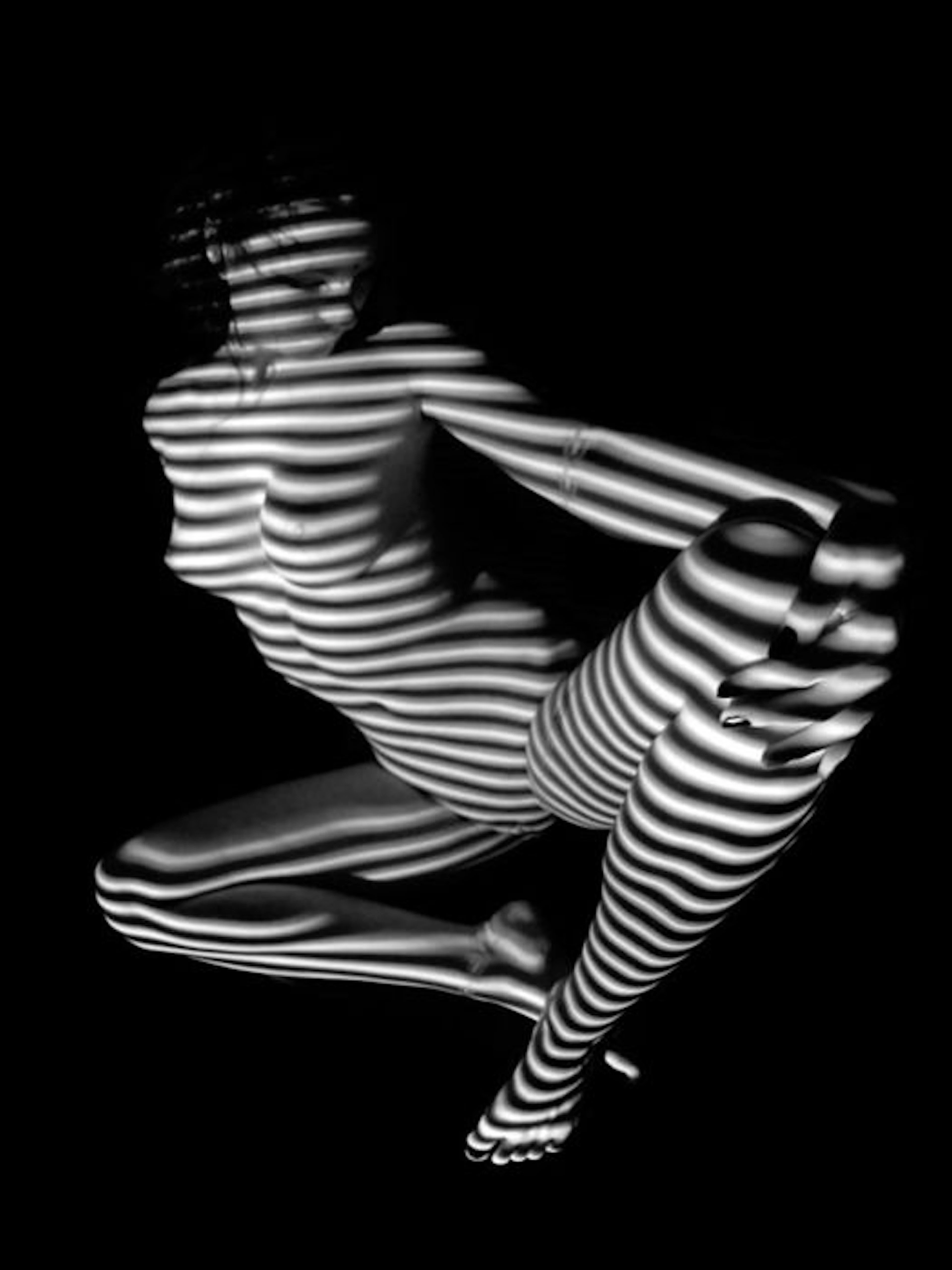 2 x Chris Maher - Zebra woman