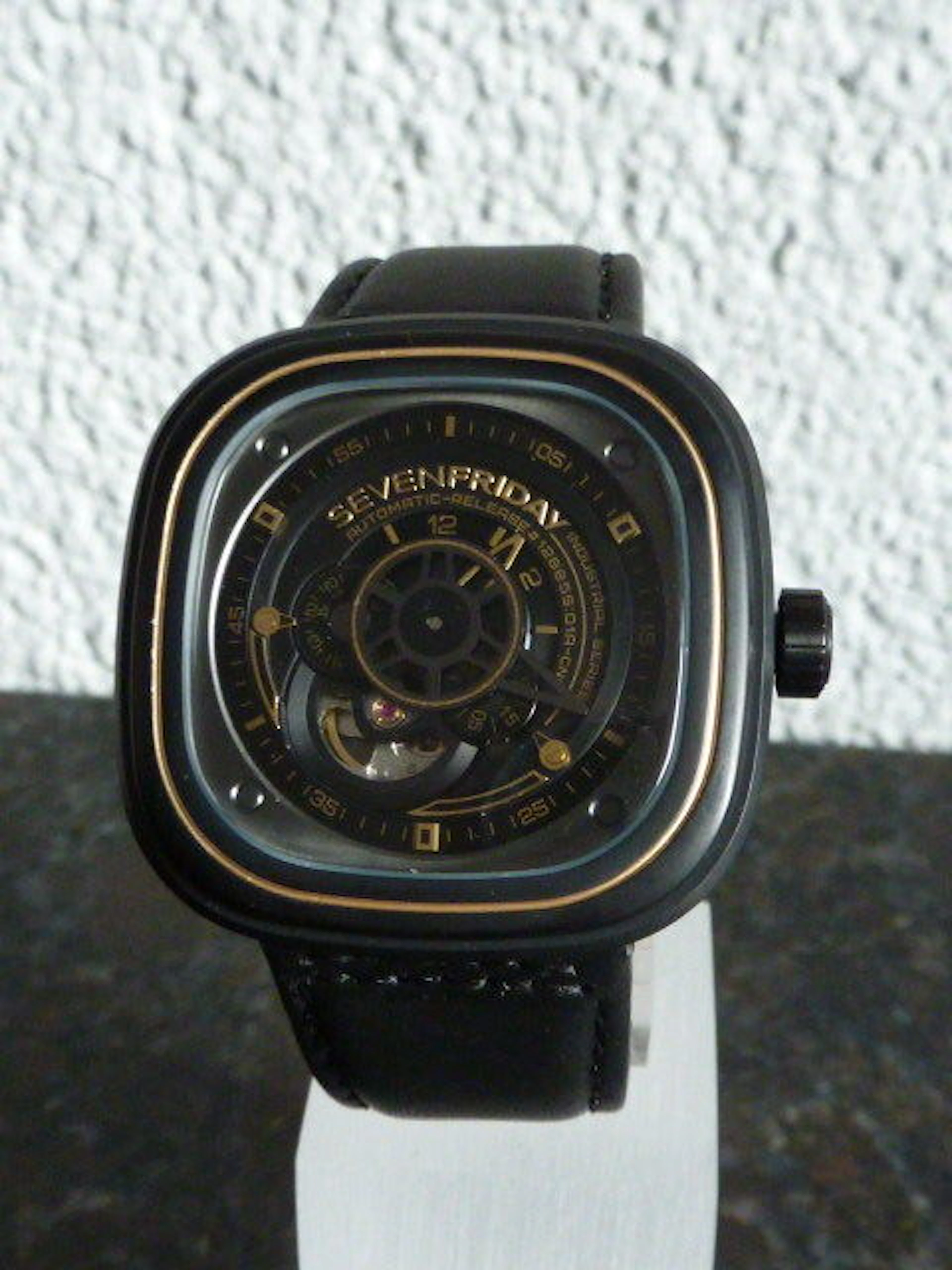 SevenFriday P2-02 Industrial revolution men's wristwatch, never worn.