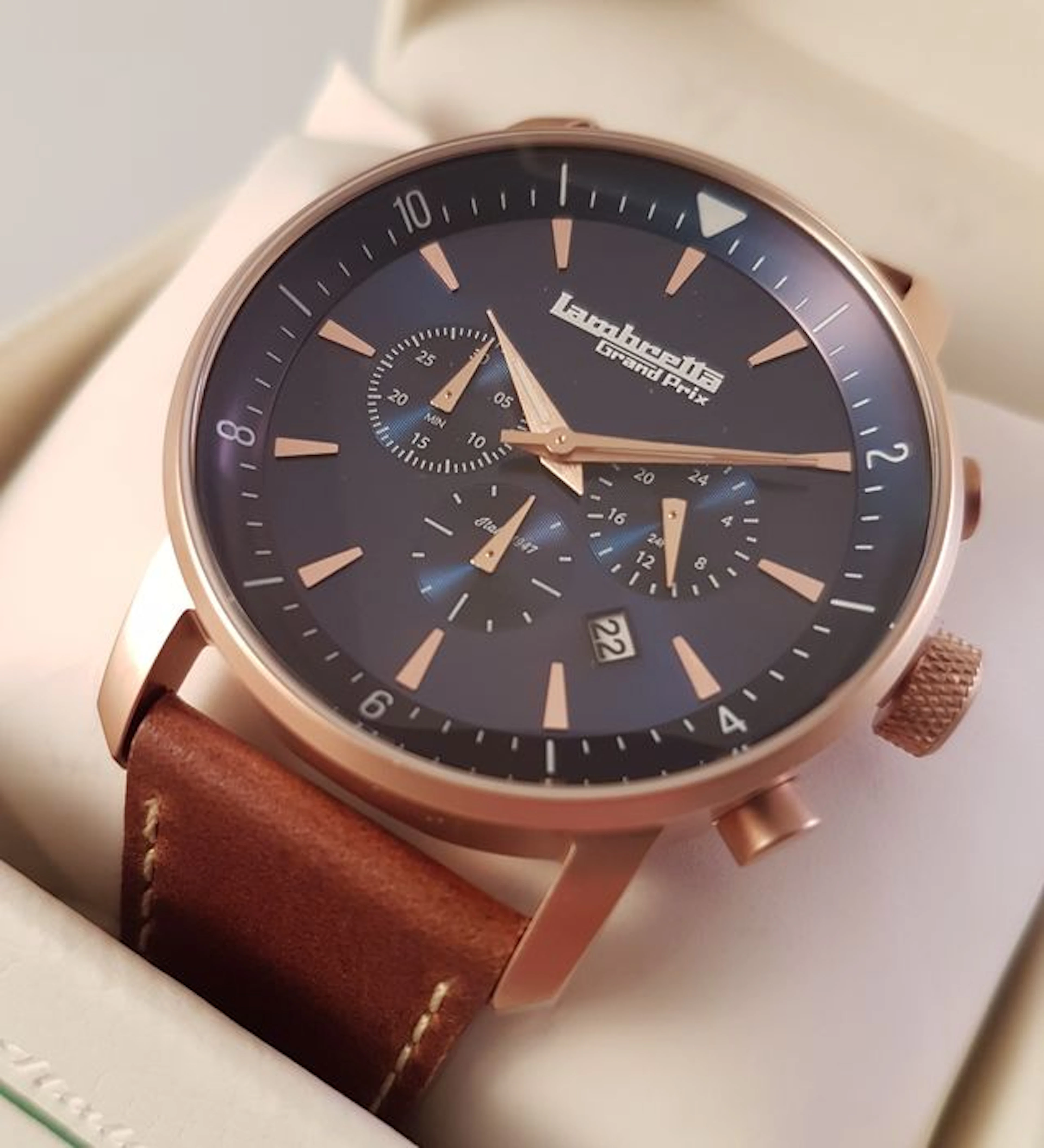 Lambretta Imola Classic Chronograph - wristwatch - 2016, never worn.