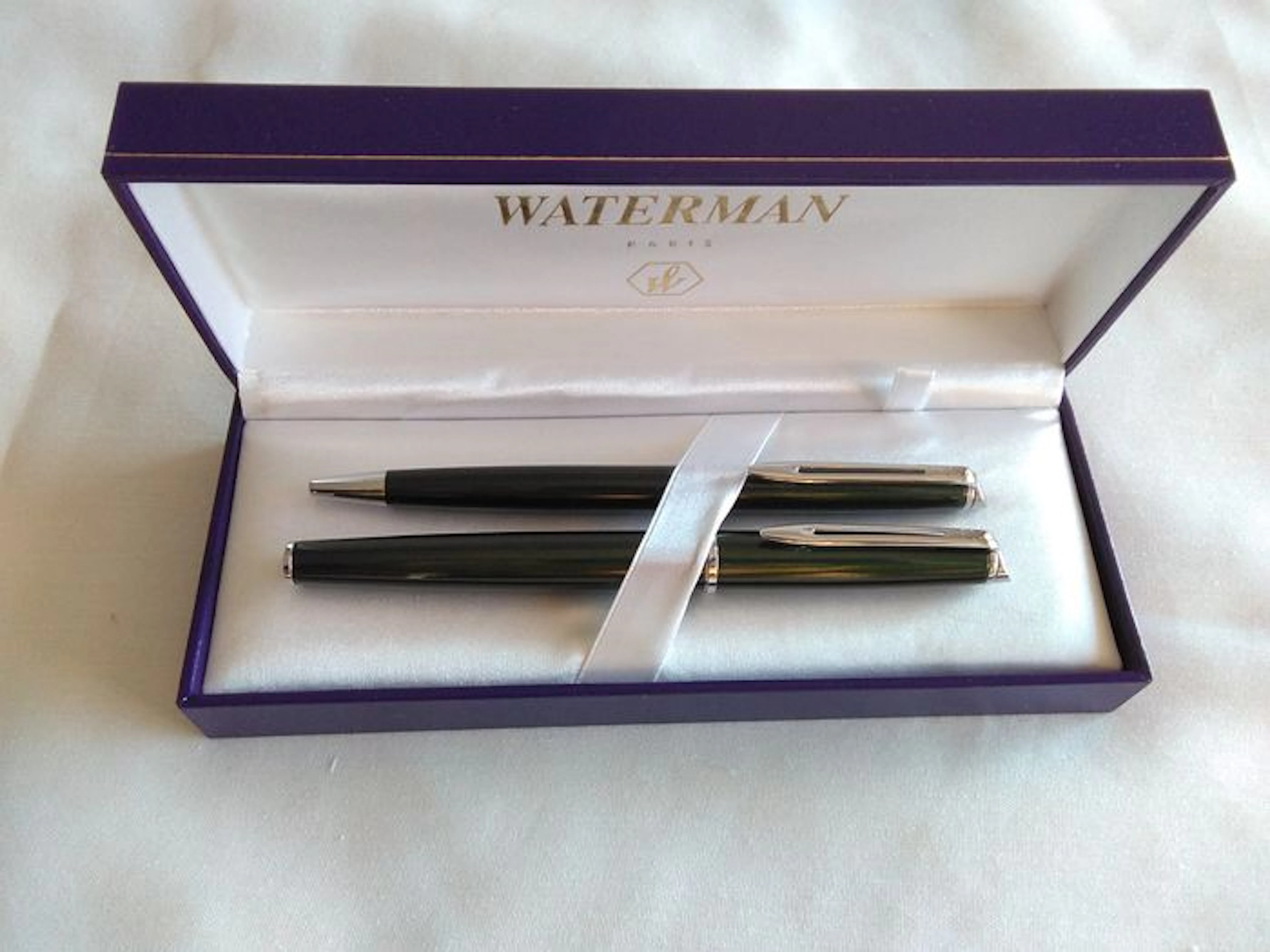 Waterman rollerball pen and ballpoint pen set