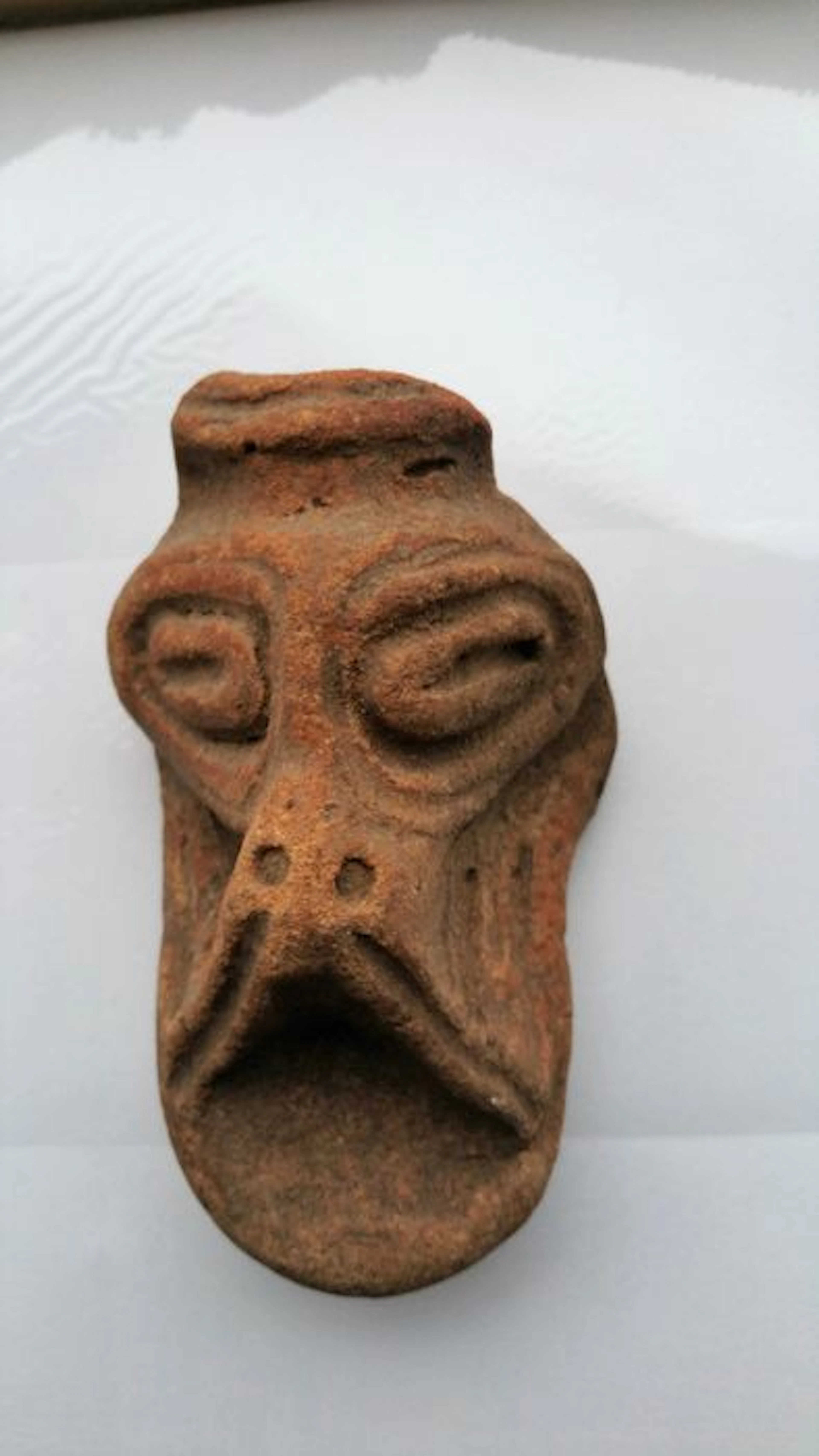 Pre-Columbian Art, Shaman (Zemi) Amulet or Talisman (Adorno) from the Carribean Taino People, 1000-1500 AD