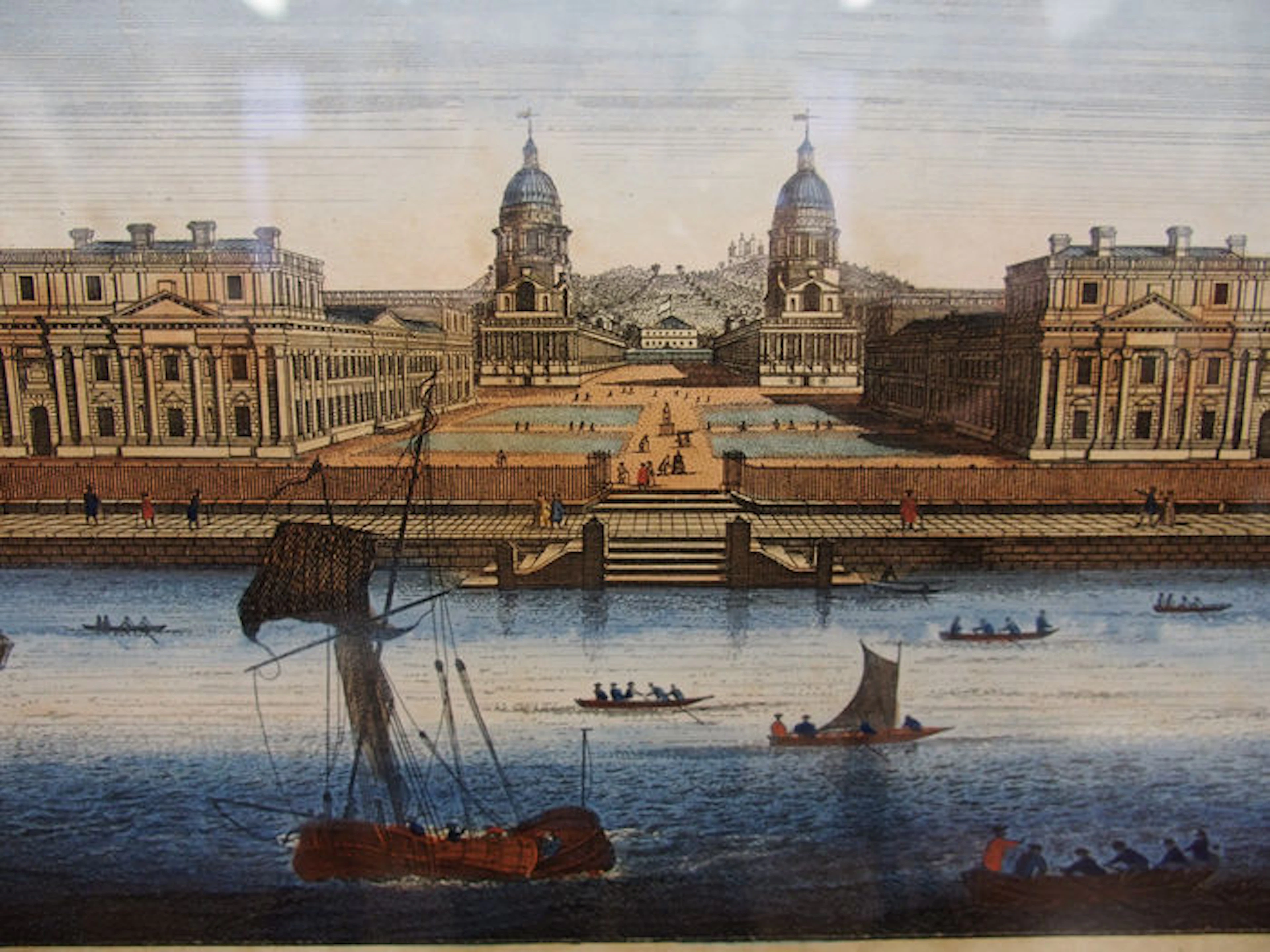 Perspective view by Millam of Greenwich Hospital Taken From The River