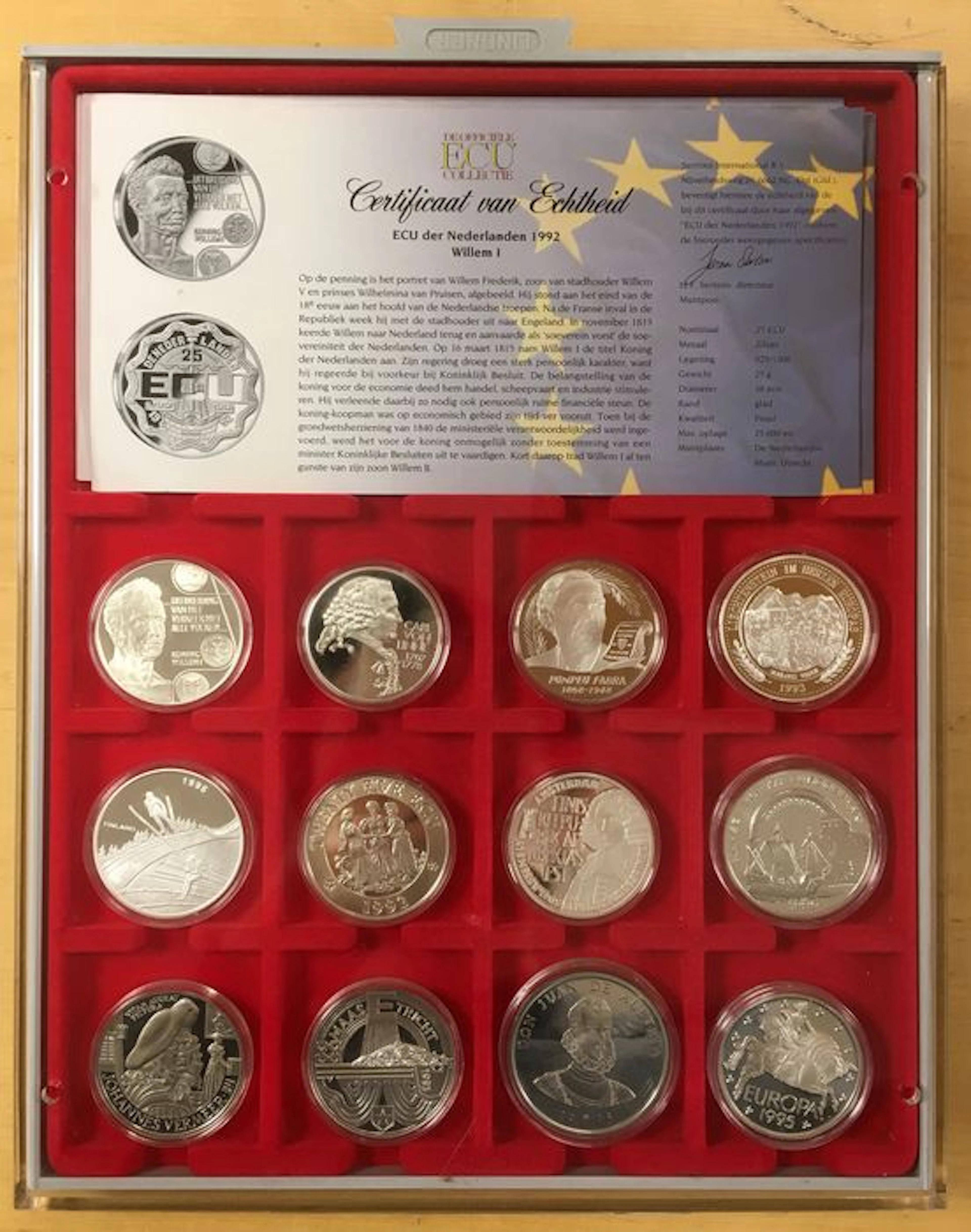 Europe - Tokens "The official Ecu collection" in cassette