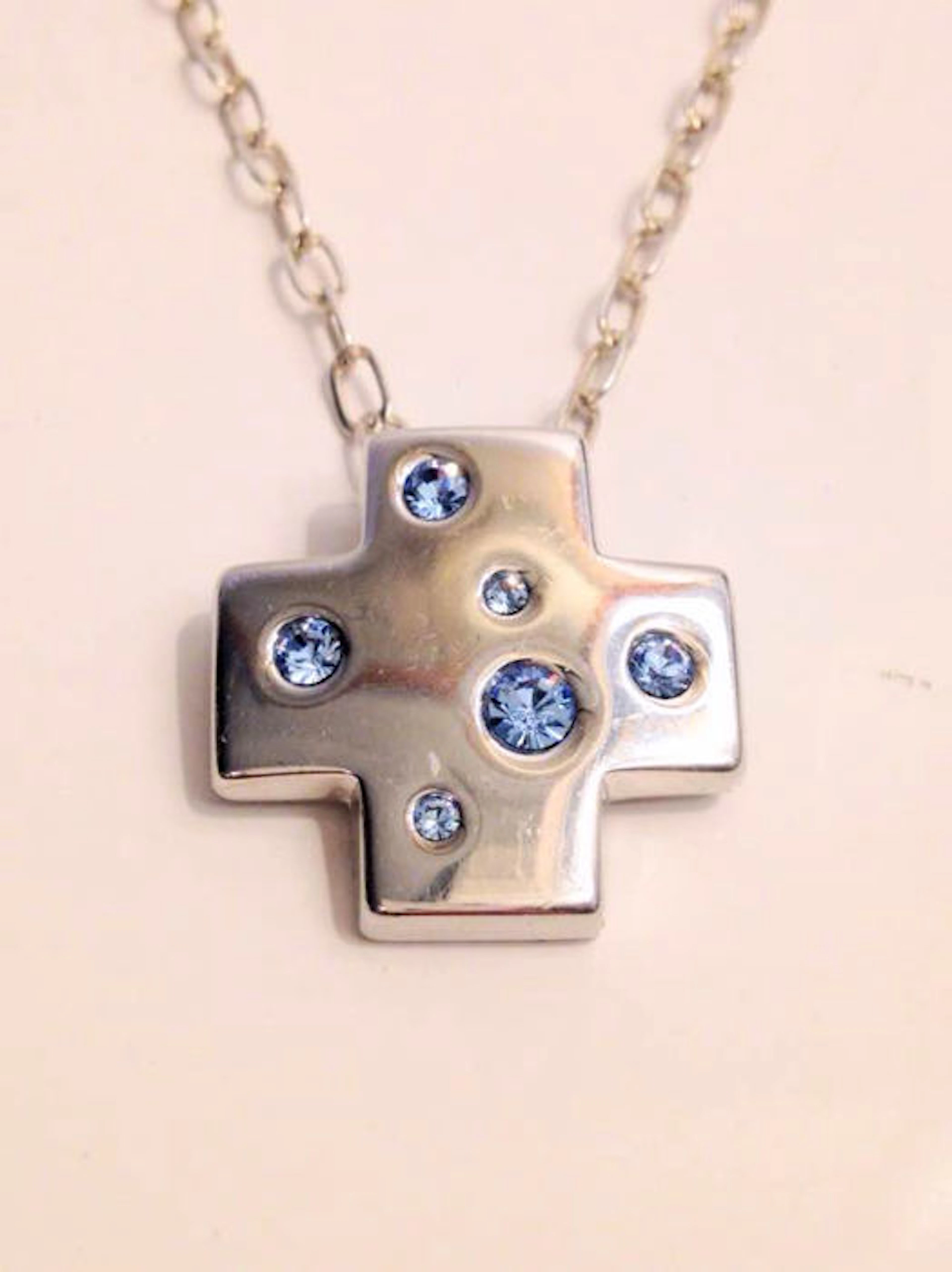YvesSaintLaurent silver necklace – Paris