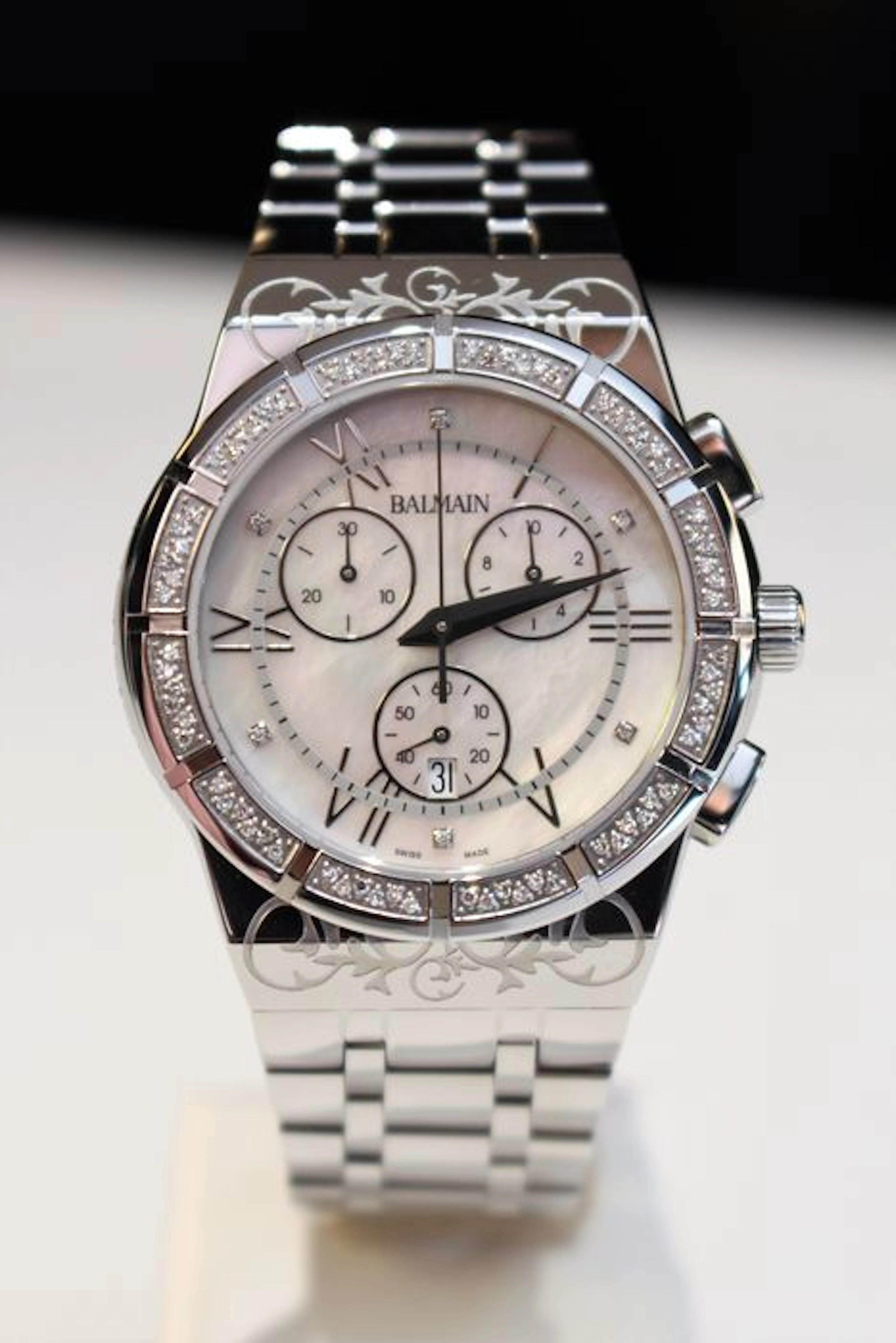 Balmain - Women's watch - Chrono - Diamond - NEW
