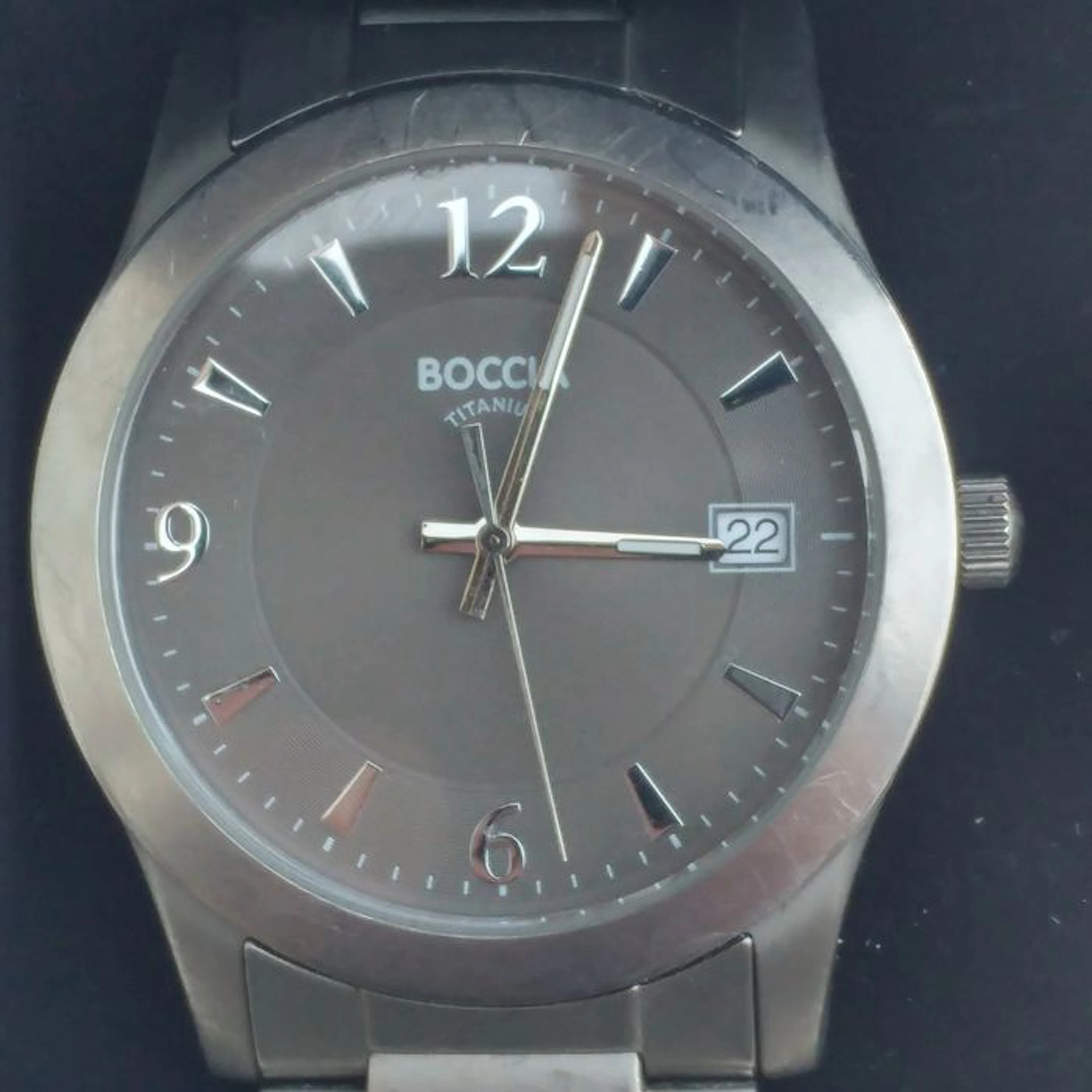 Boccia Titanium men's wristwatch from 2015