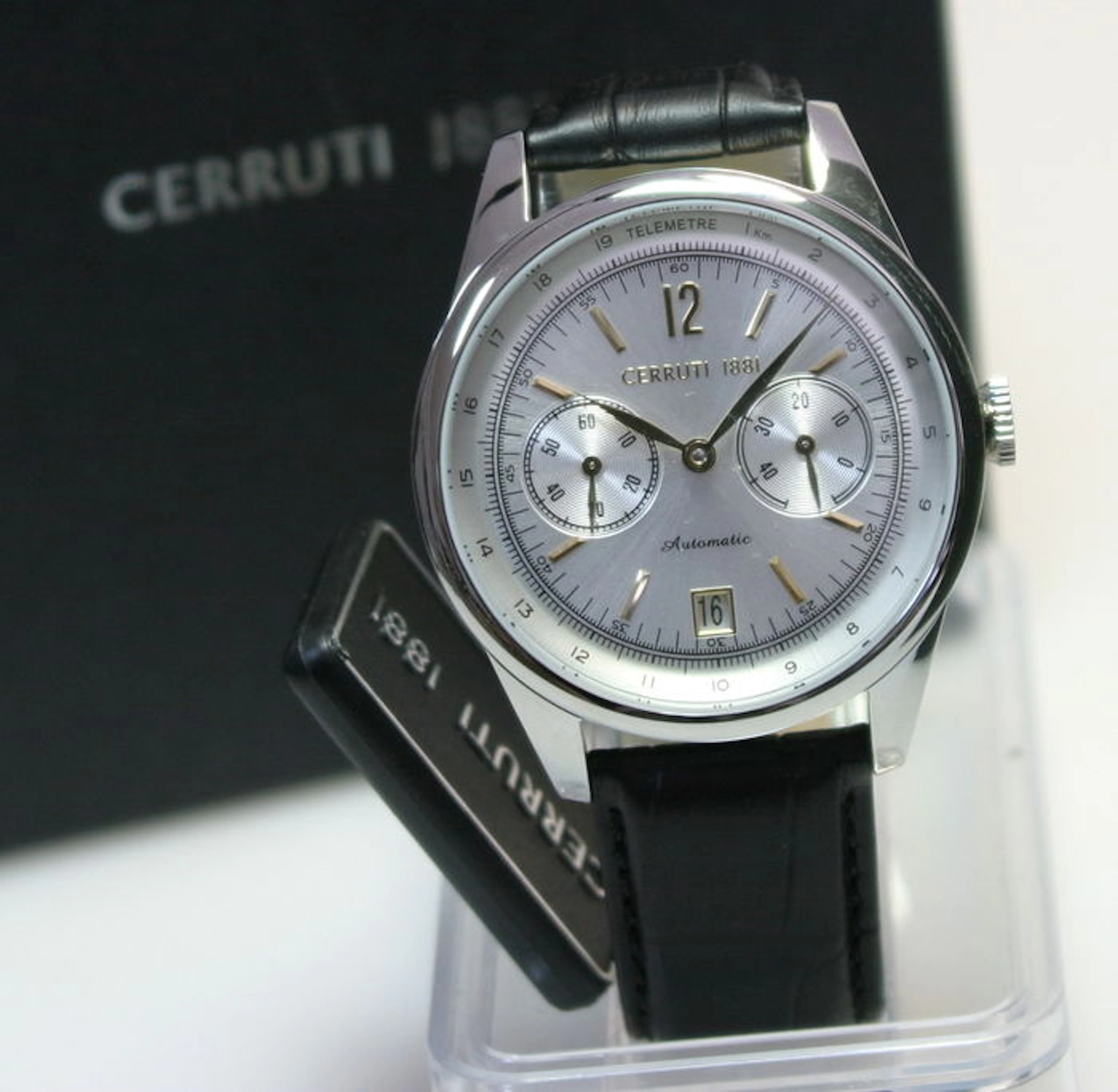 Cerruti 1881 Gangreserve - Herrenarmbanduhr - 2016 ungetragen