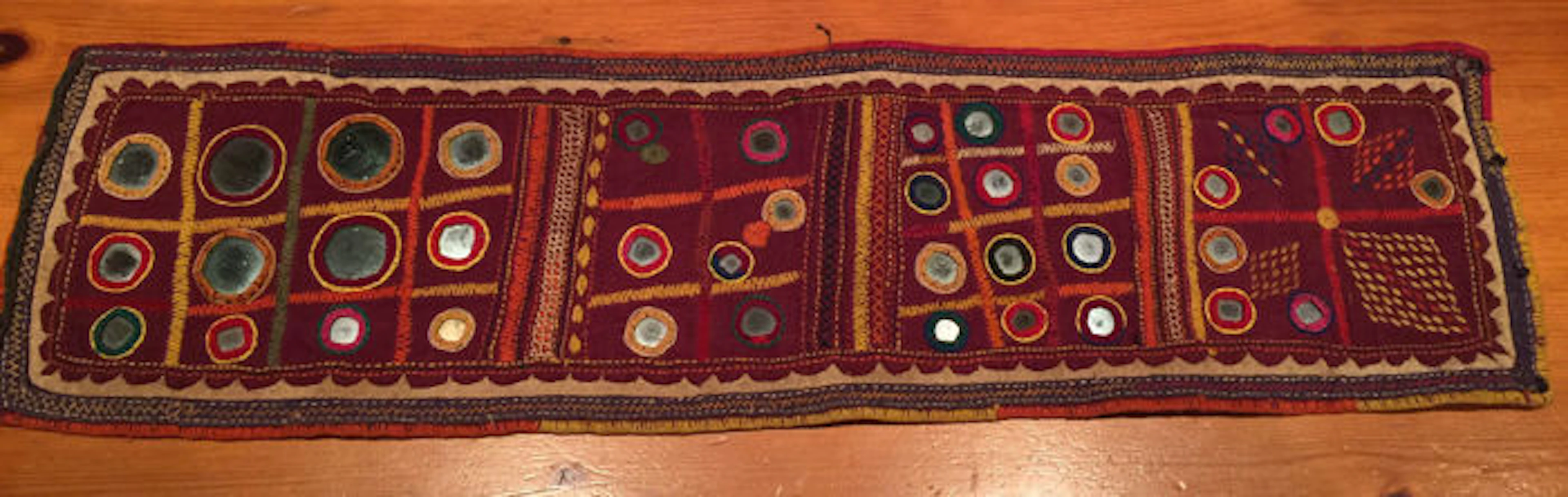 Banjara ethnic group, India - mirror cloth - 1980's