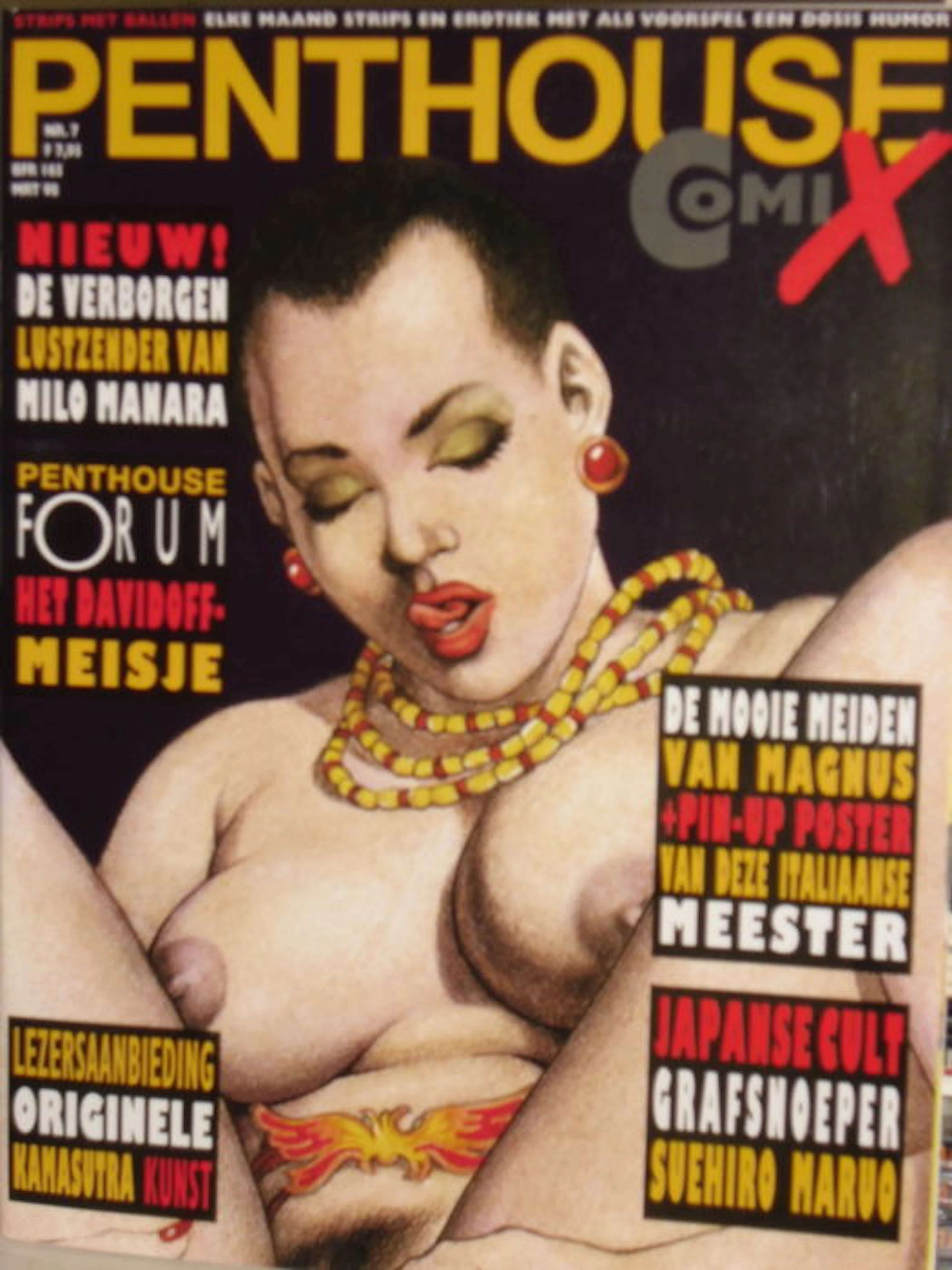 Comics, lot with 51 erotic comic books-1987/1994